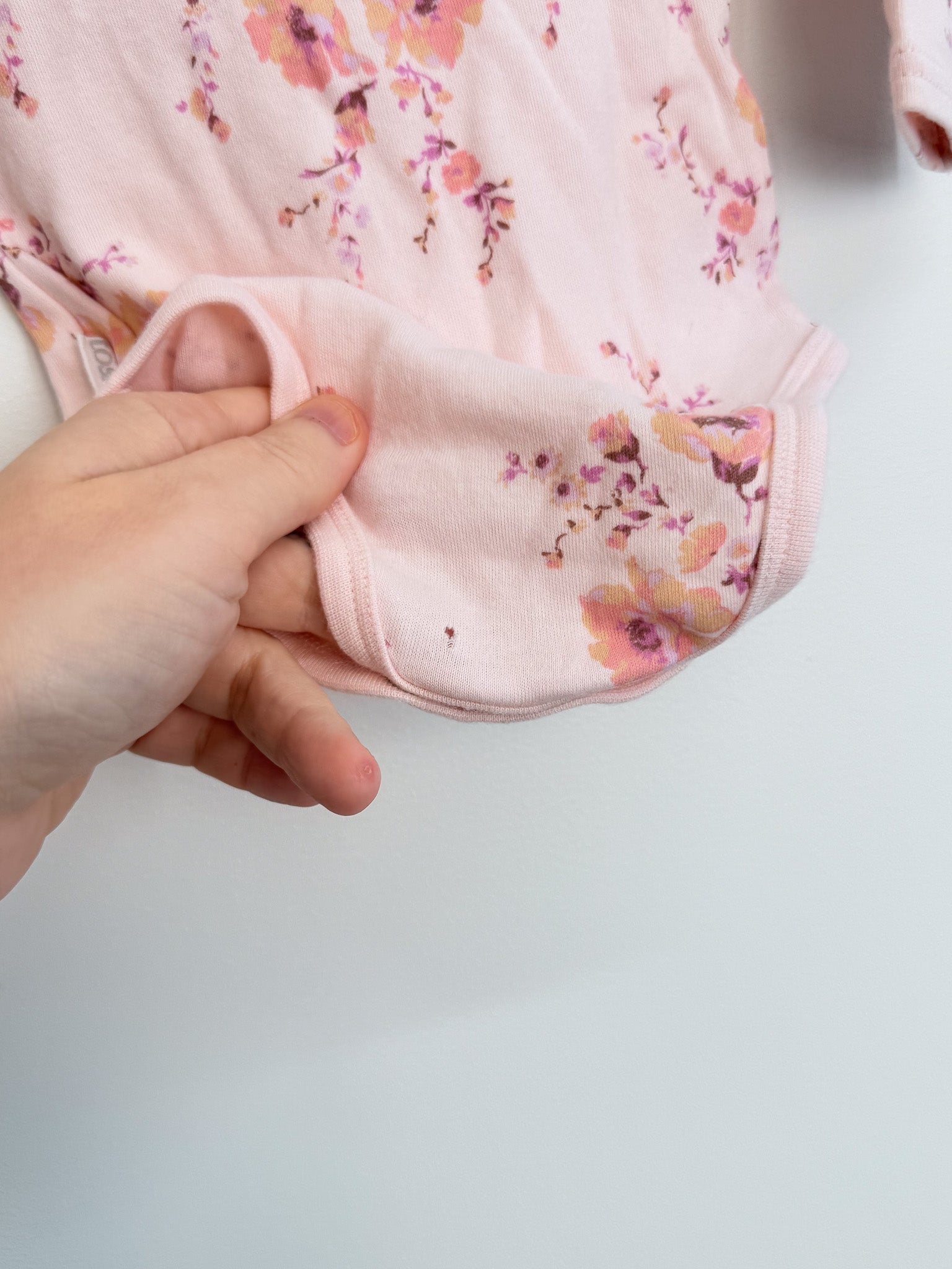 Toshi floral bodysuit (3-6m) - SECONDS