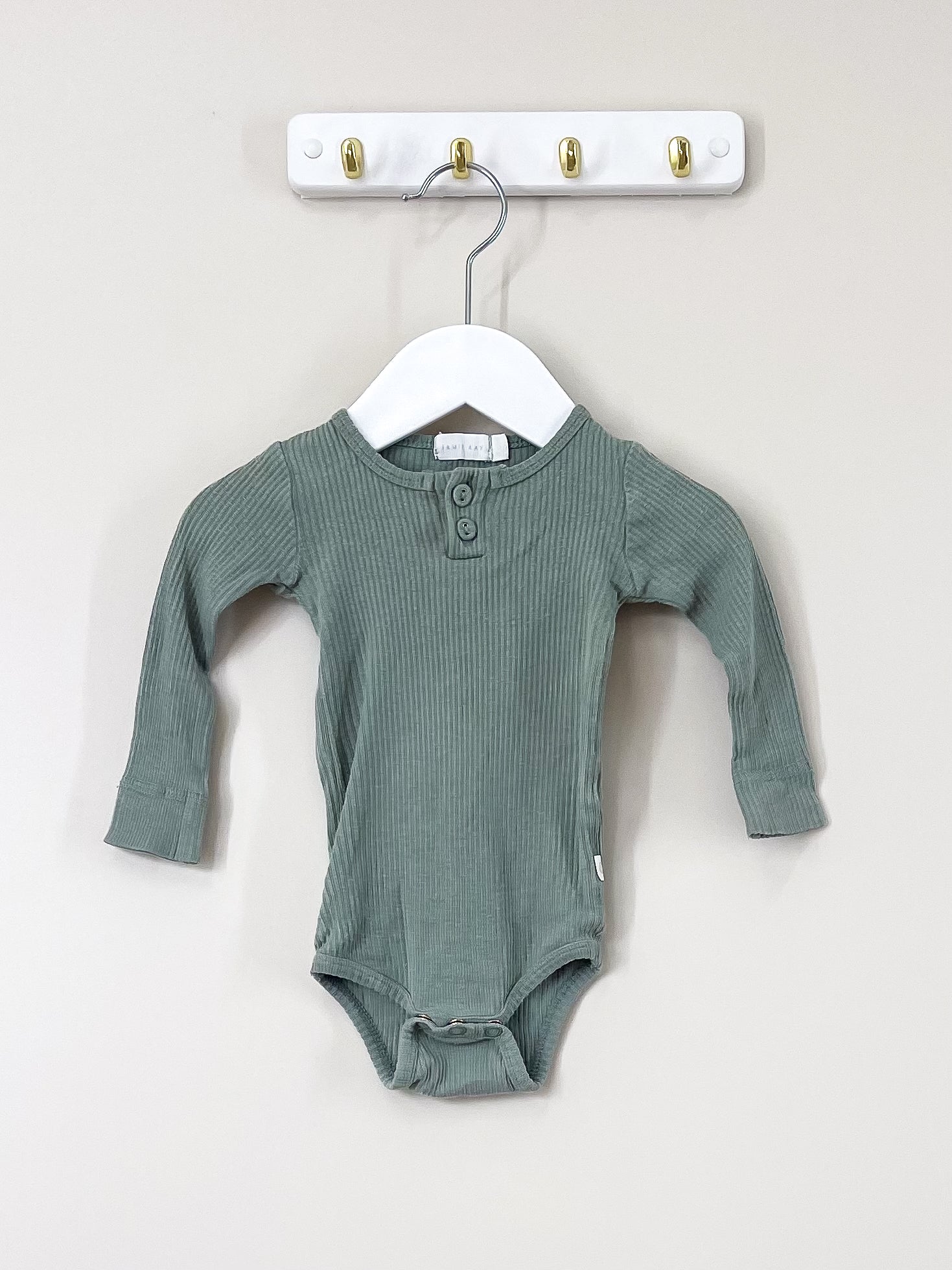 Jamie Kay organic rib bodysuit (3-6m)