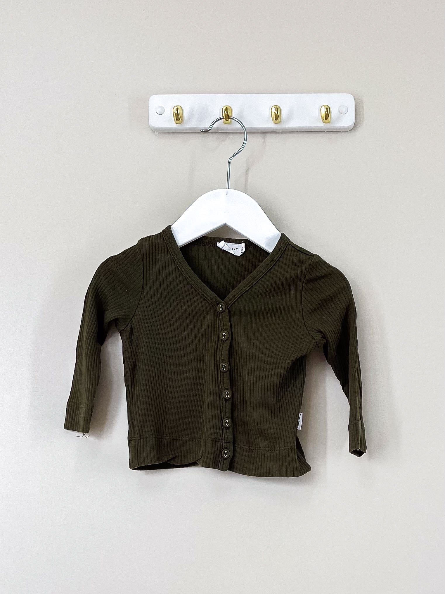 Jamie Kay ribbed essential cardigan (6-12m)