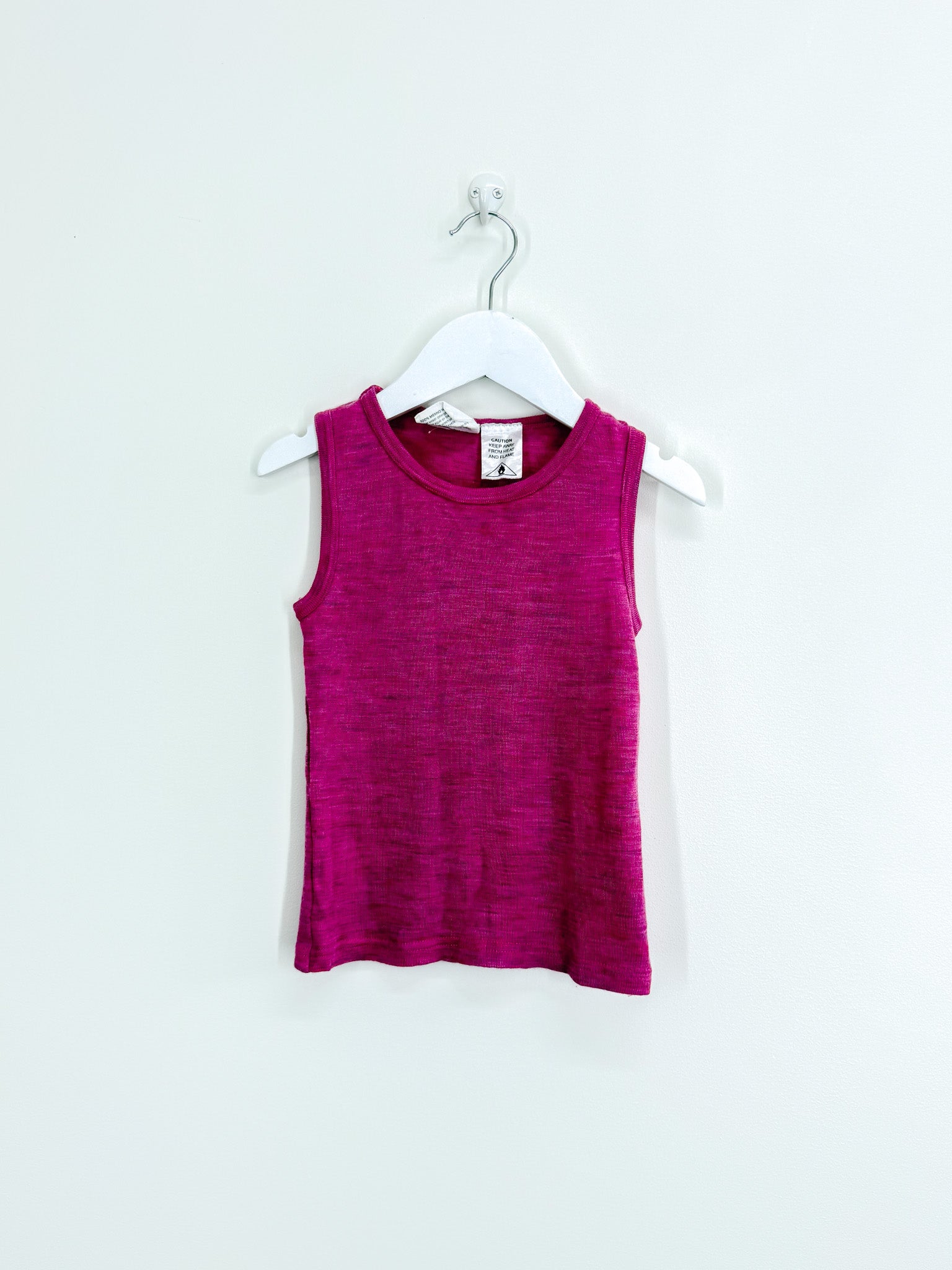 The Sleep Store merino tank top (3y)