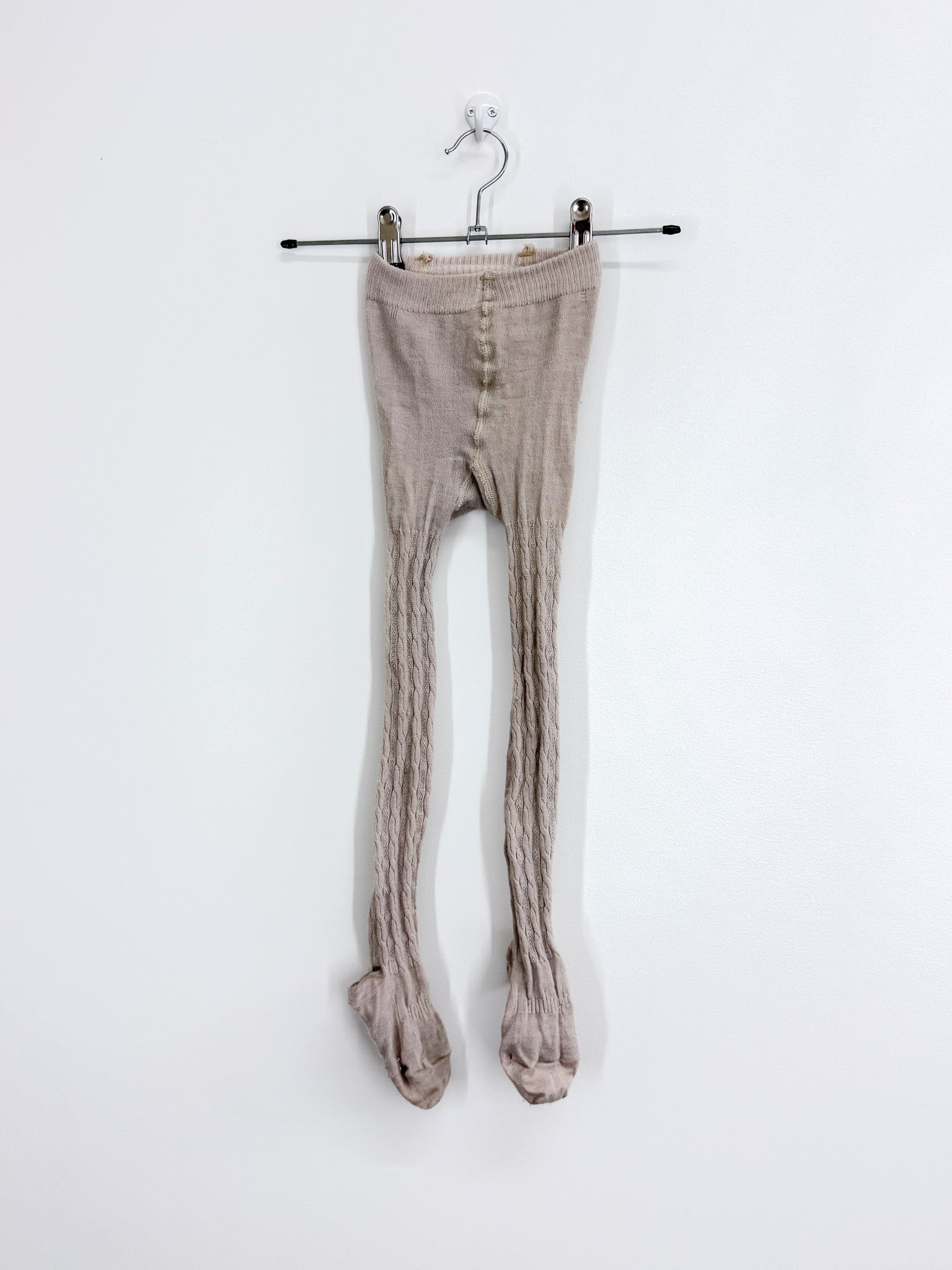 Columbine merino footed tights (4-6y)