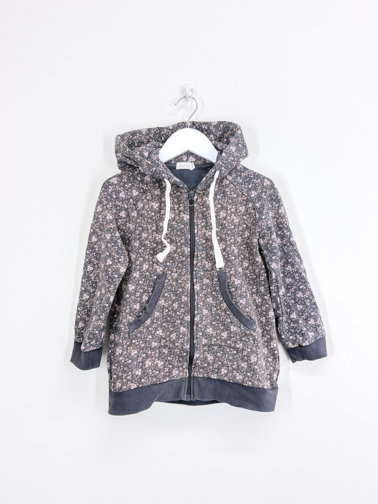 Jamie Kay organic zip hoodie (6y)