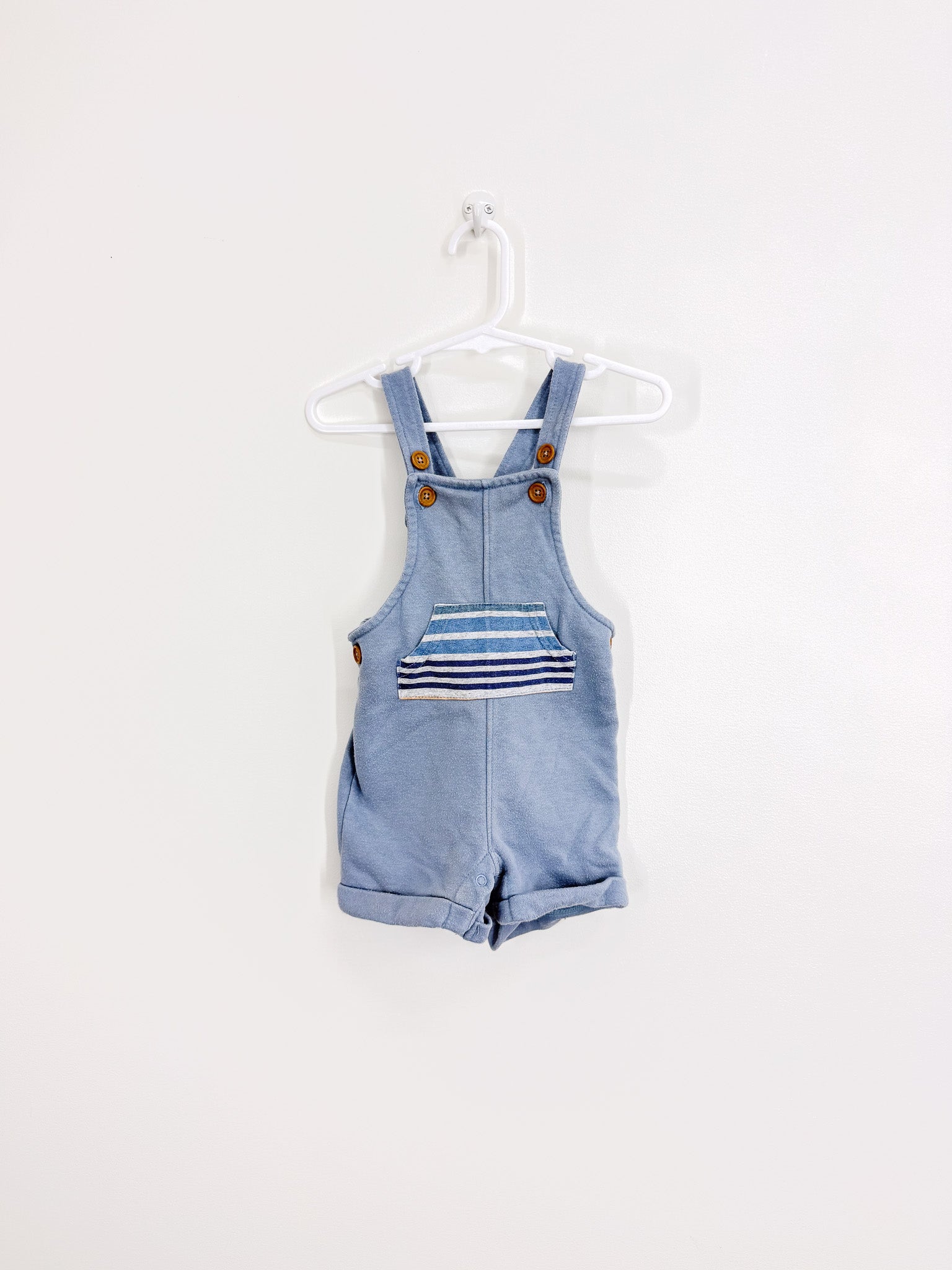 Teeny Weeny jersey shortalls (6-12m) - SECONDS