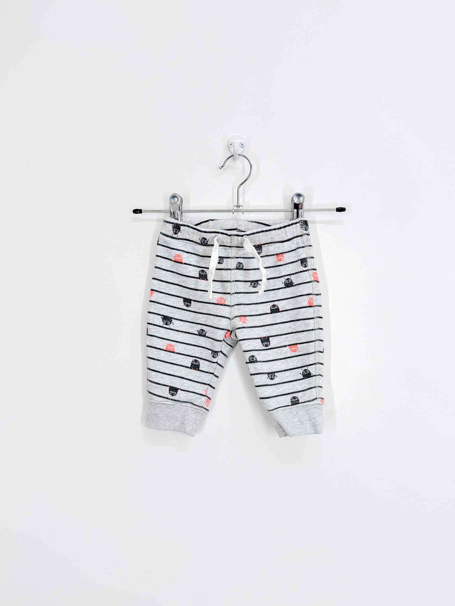 Gap monster stripe pants (3-6m)