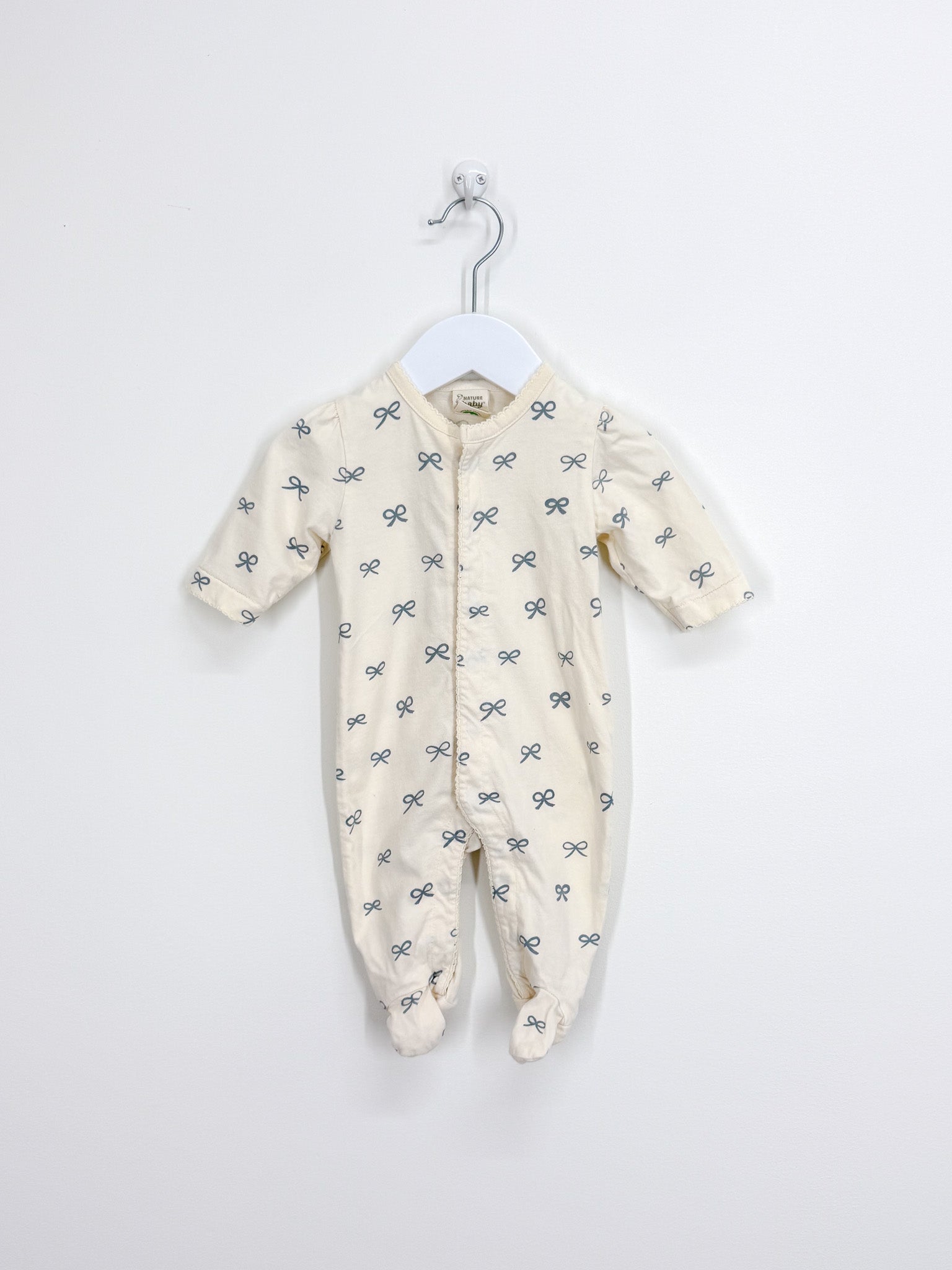 Nature Baby organic lucy suit - ribbons (0-3m)
