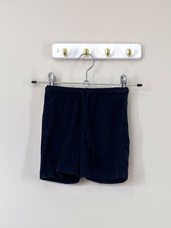 Nature Baby organic drawstring shorts - navy (2y)