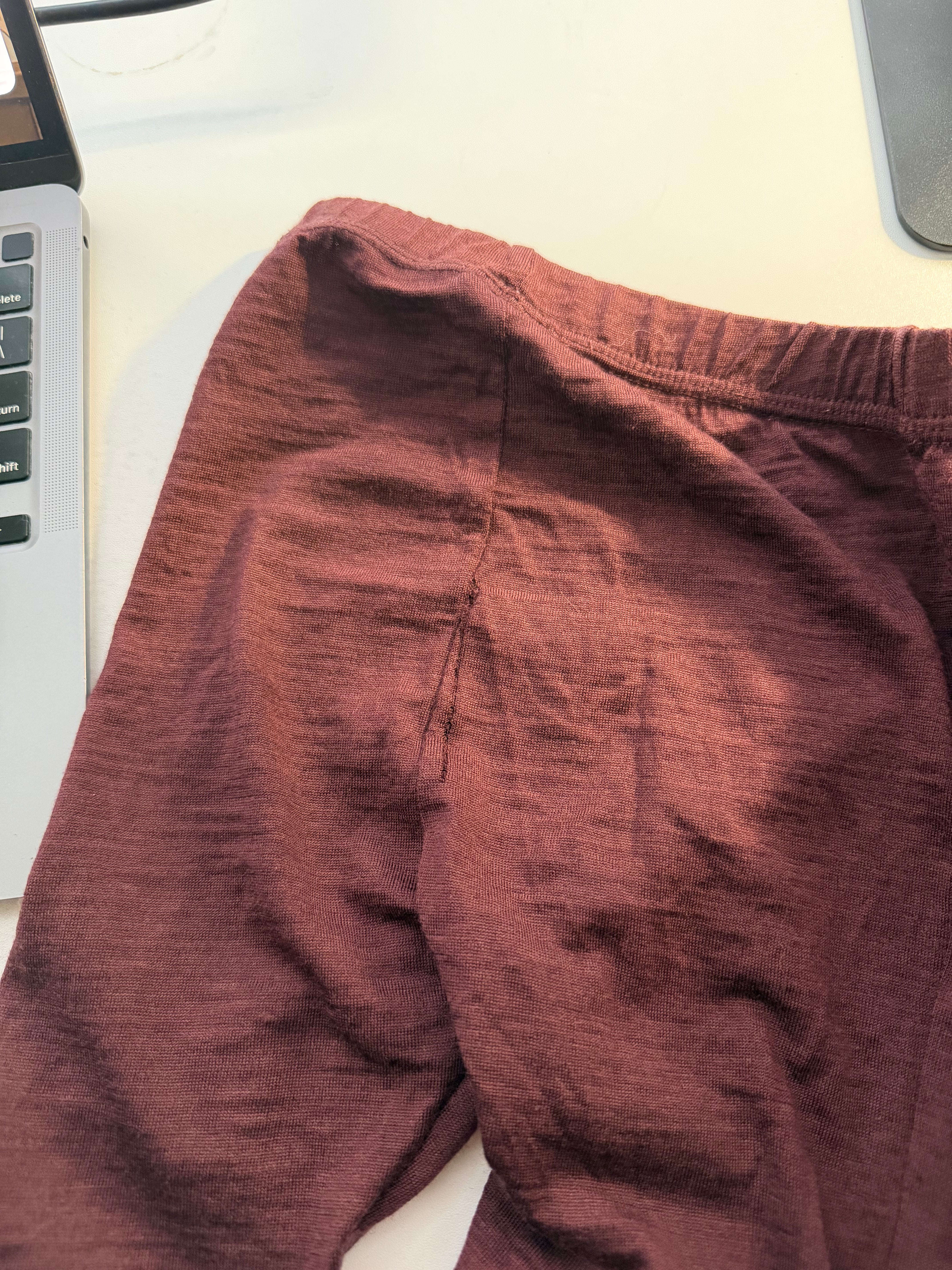 Little Flock Of Horrors merino slasher leggings (2-3y)