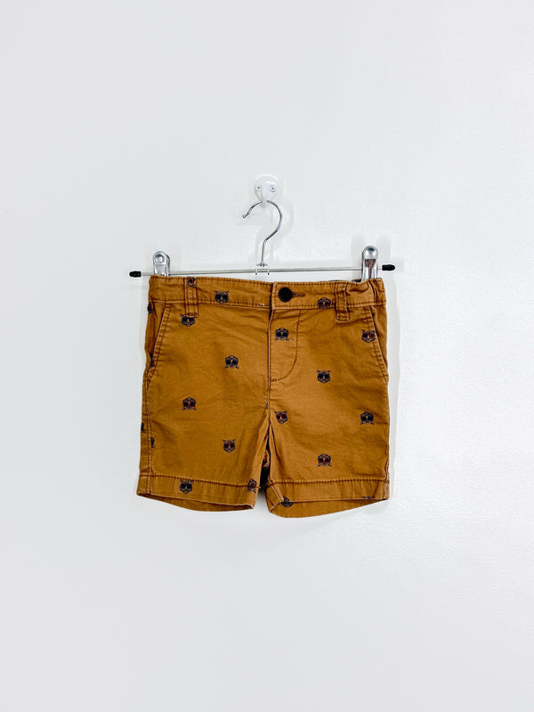 OshKosh tiger chino shorts (24m)