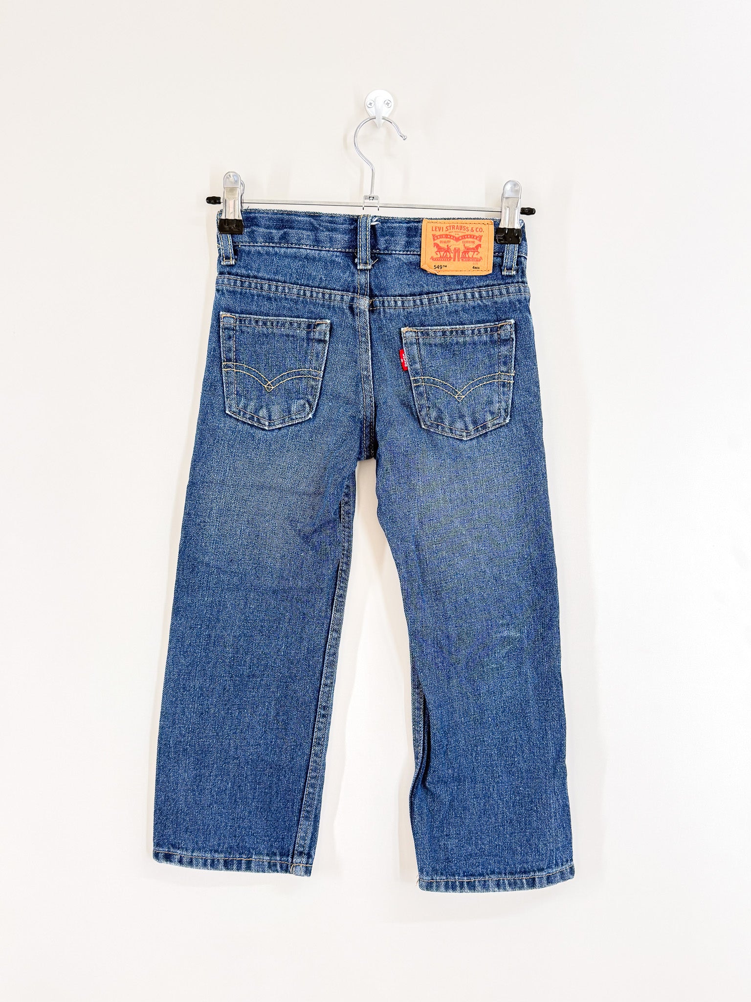 Levi's relaxed straight leg denim jeans (3-4y)