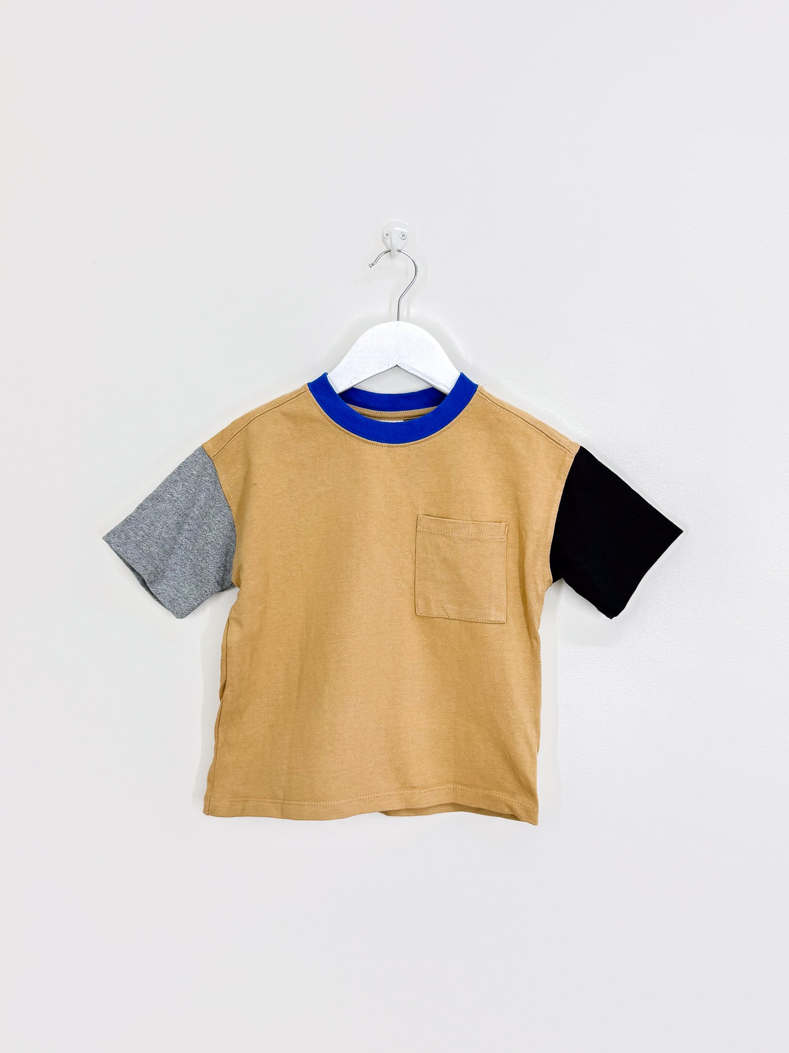 Seed heavy weight colour block tee (2y)