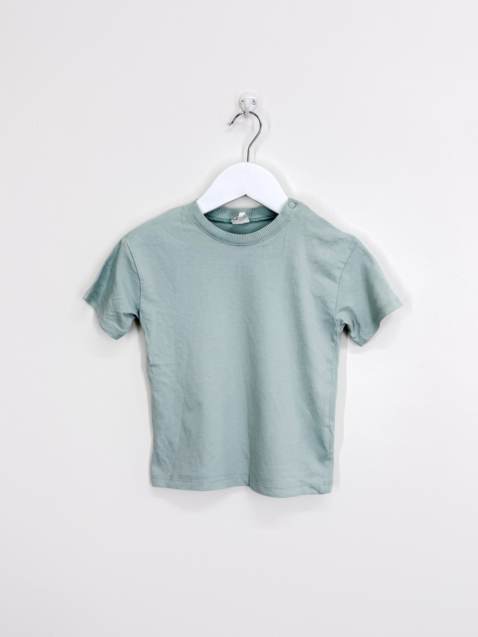 H&M basic mint tee (18-24m)