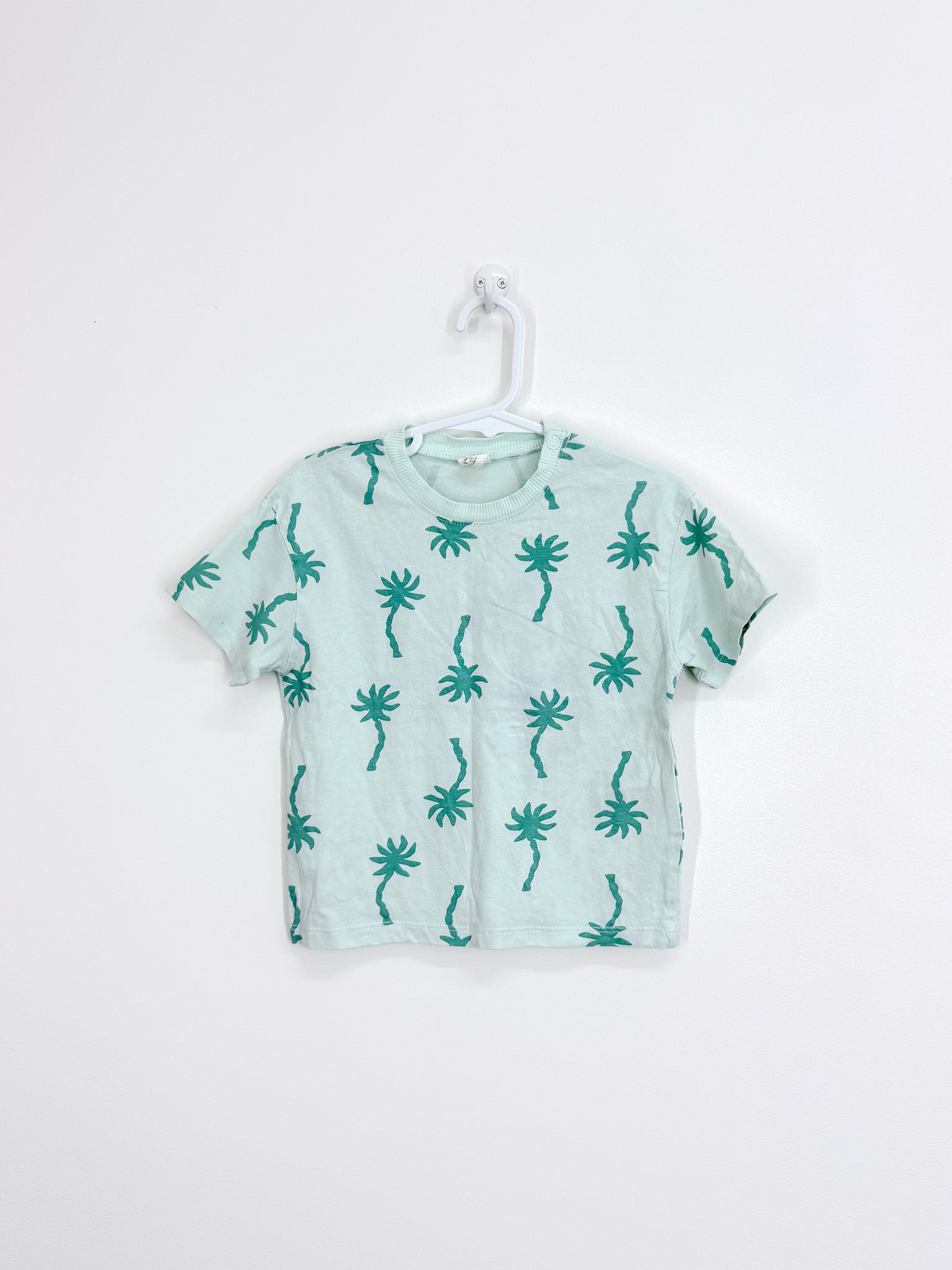 H&M mint palms tee (18-24m) - SECONDS
