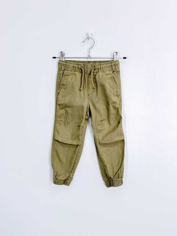 H&M elastic waist joggers (18-24m)