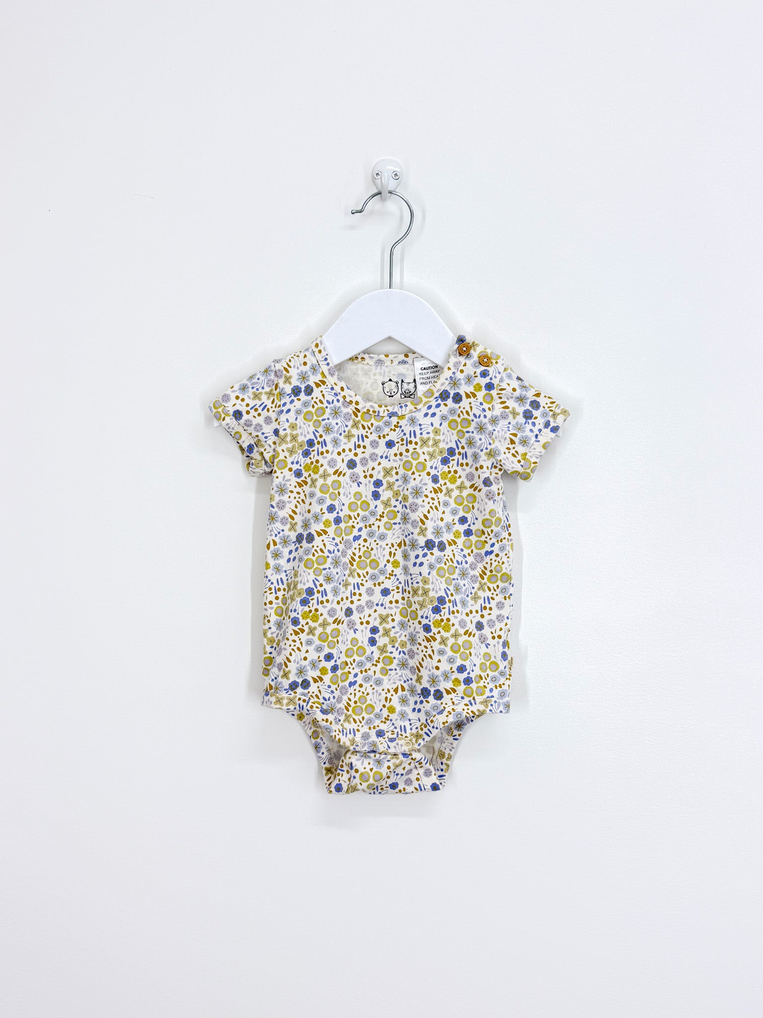 Wilson & Frenchy organic bodysuit - little meadow (6-12m)