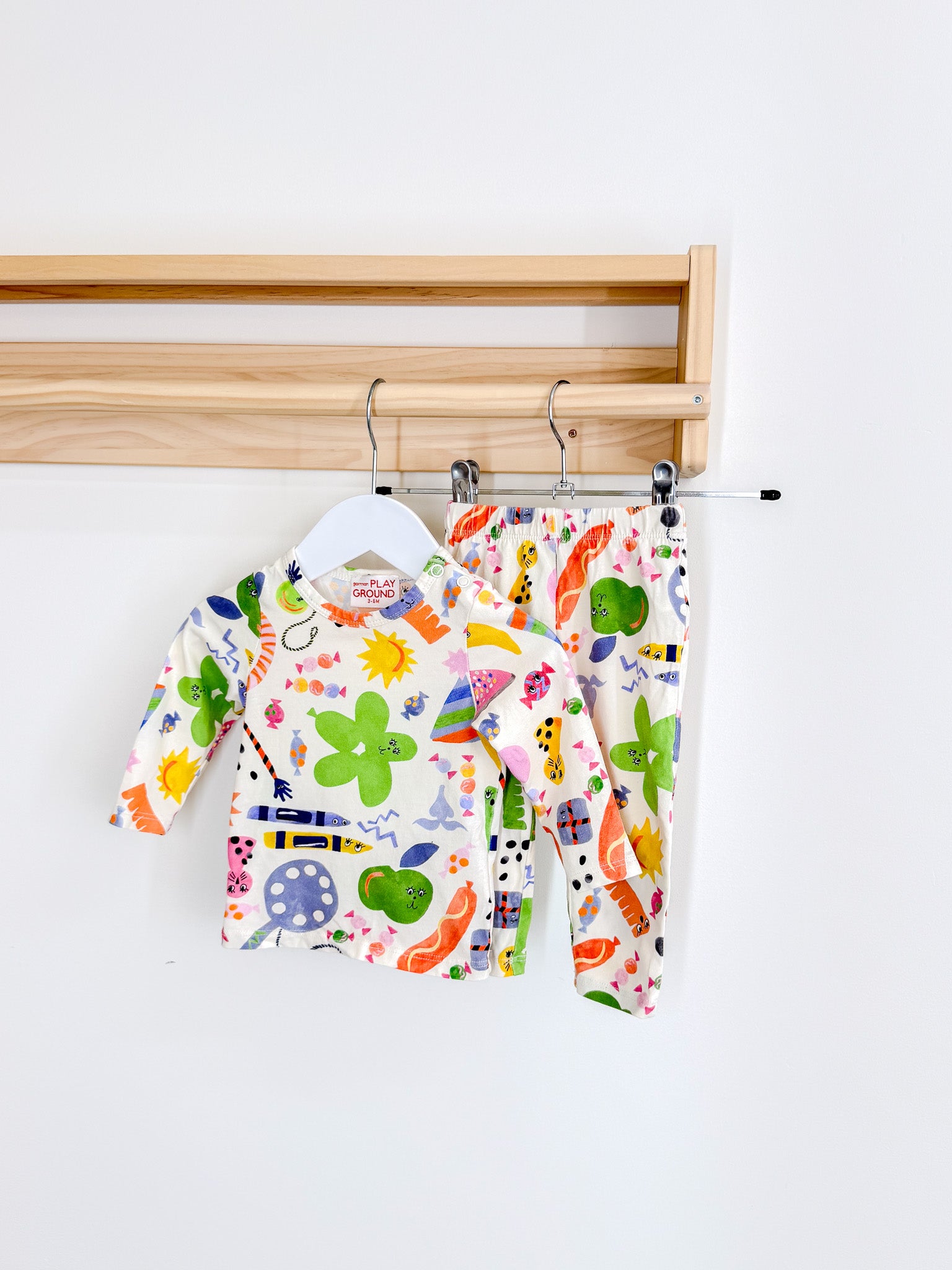Gorman organic sweet treats tee + leggings set (3-6m)
