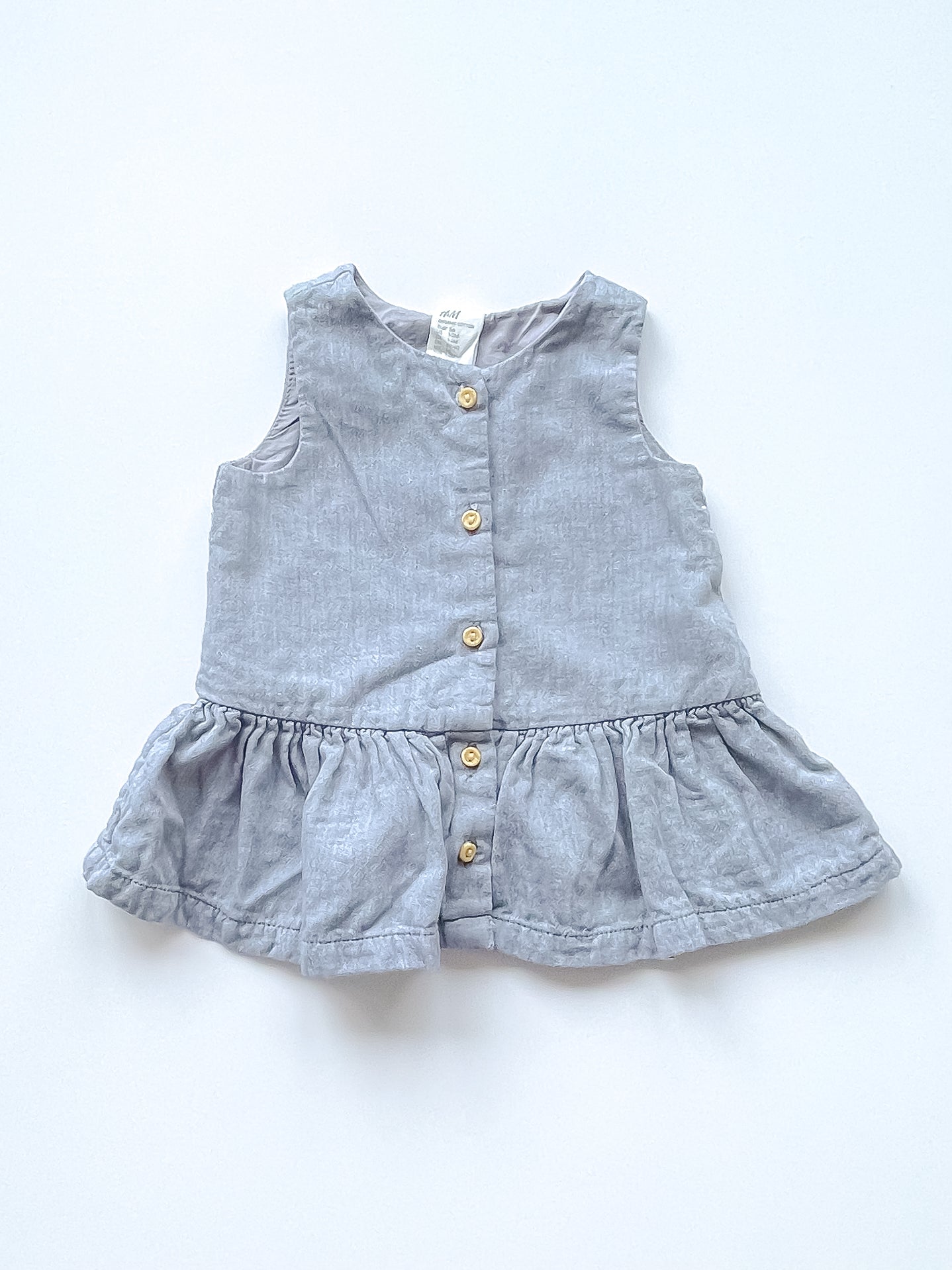 H&m chambray outlet dress