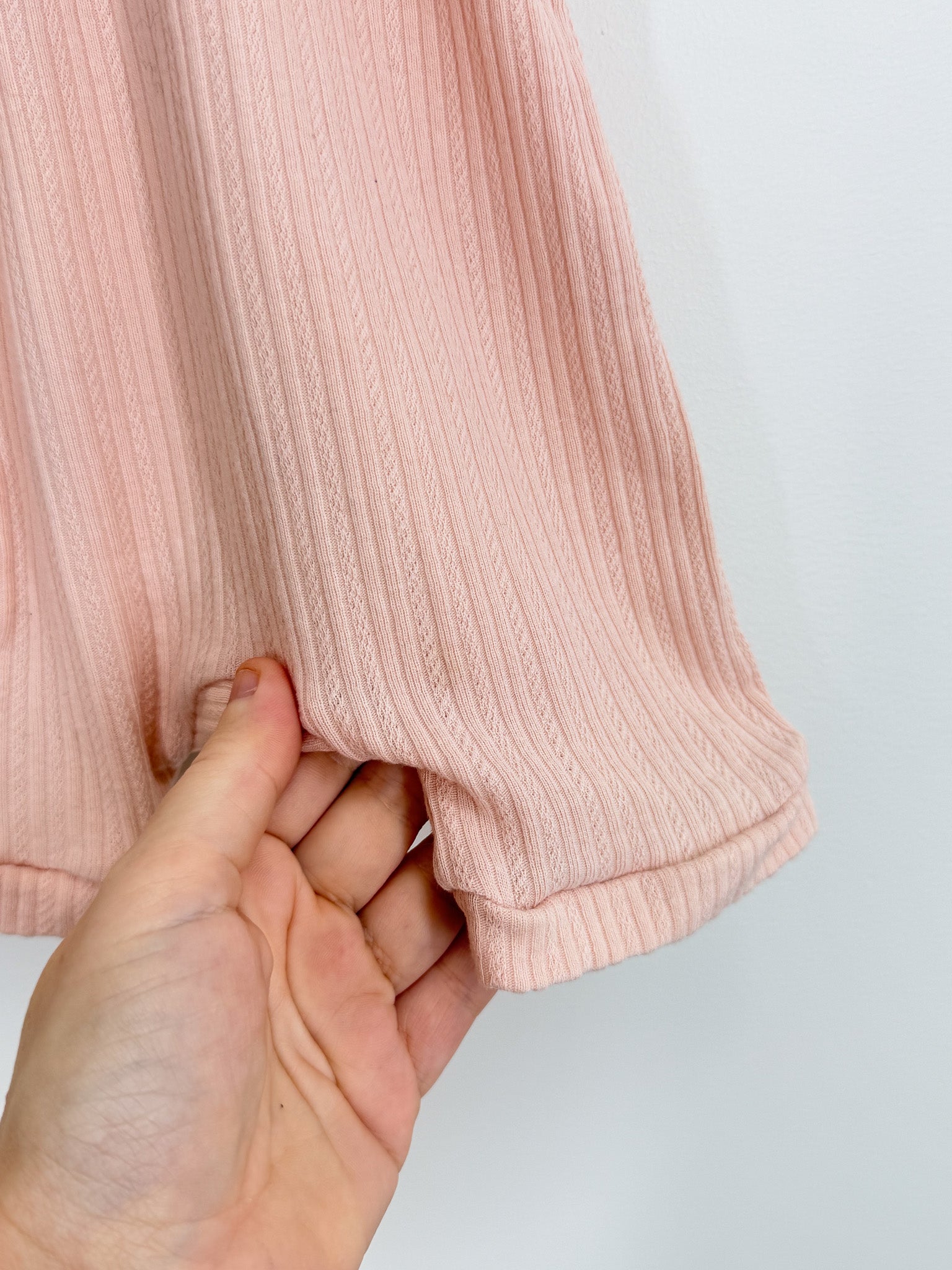 Bonds rib cozysuit - pink (3-6m)