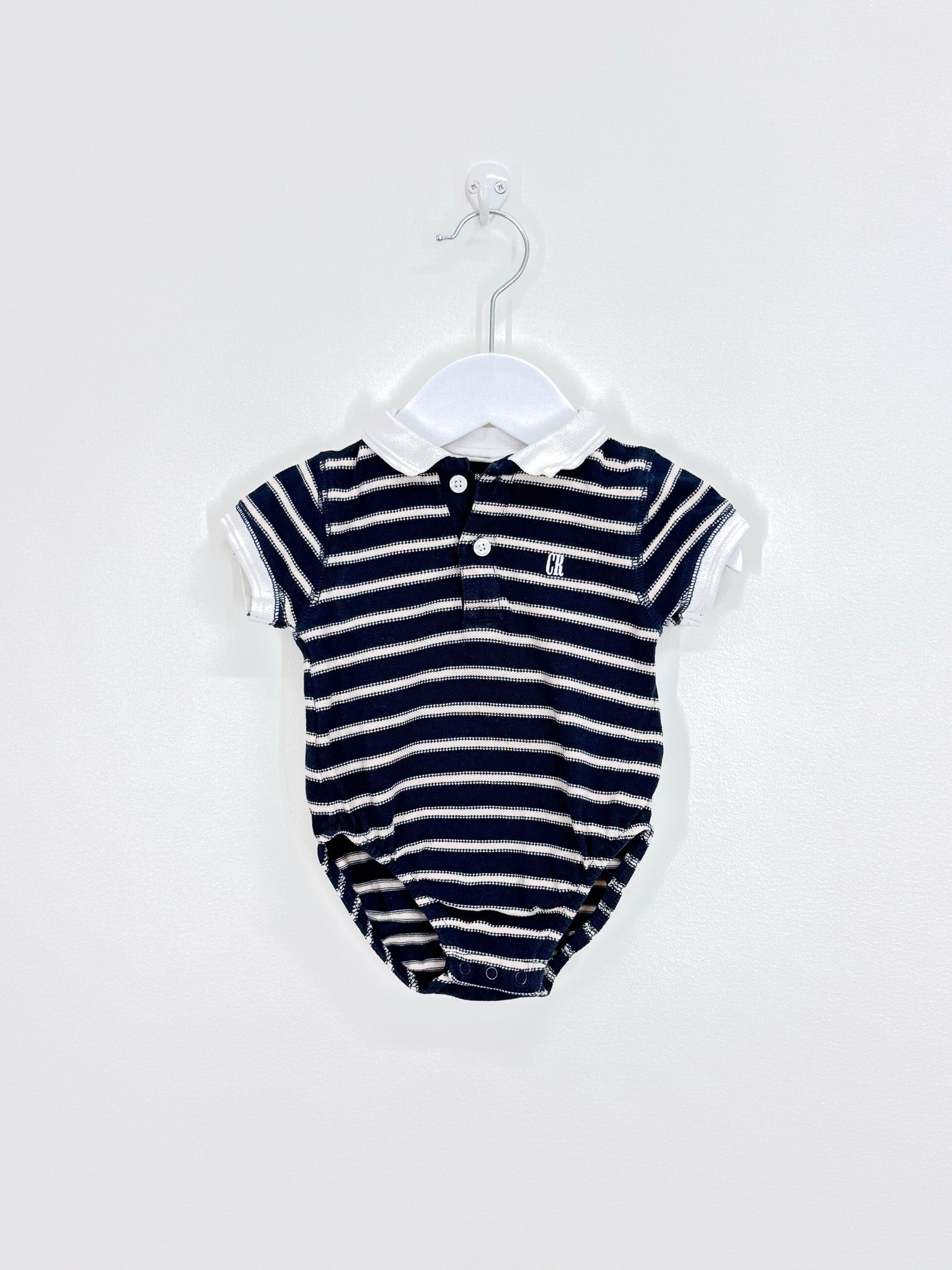 Country Road organic polo bodysuit (3-6m)