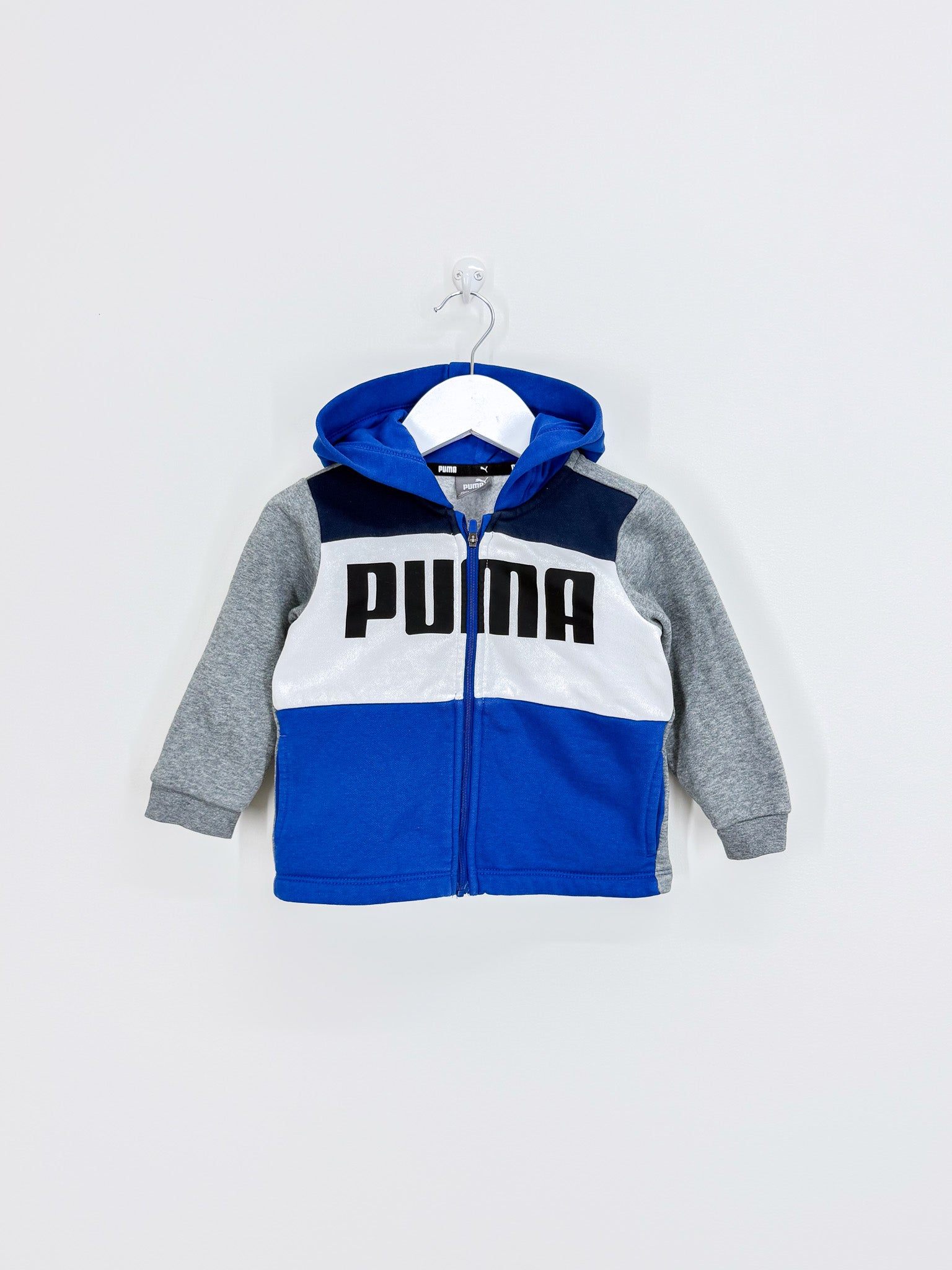 Puma zip hoodie (9-12m)