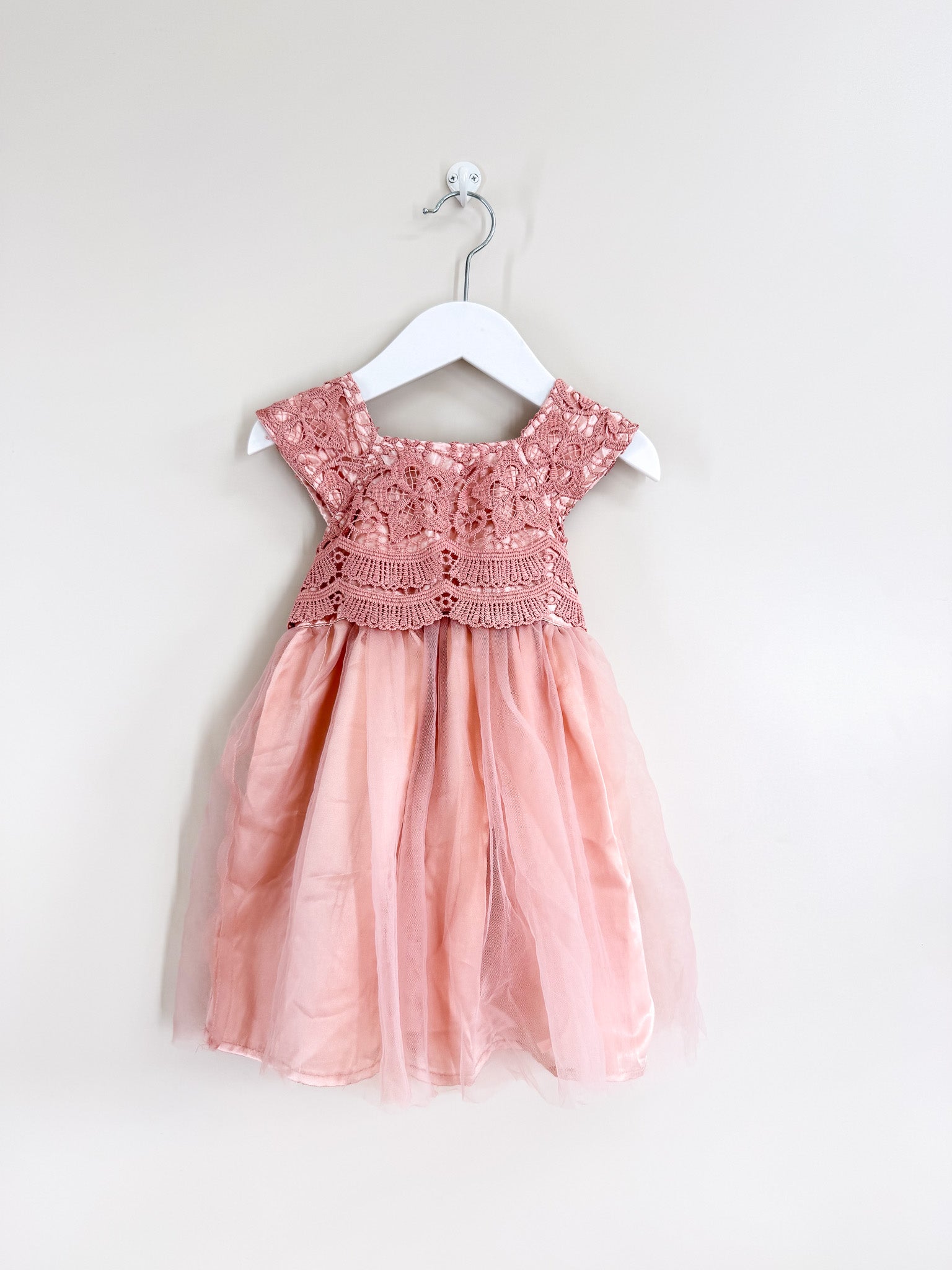 Teeny Weeny mia dress up lace dress (6-12m)