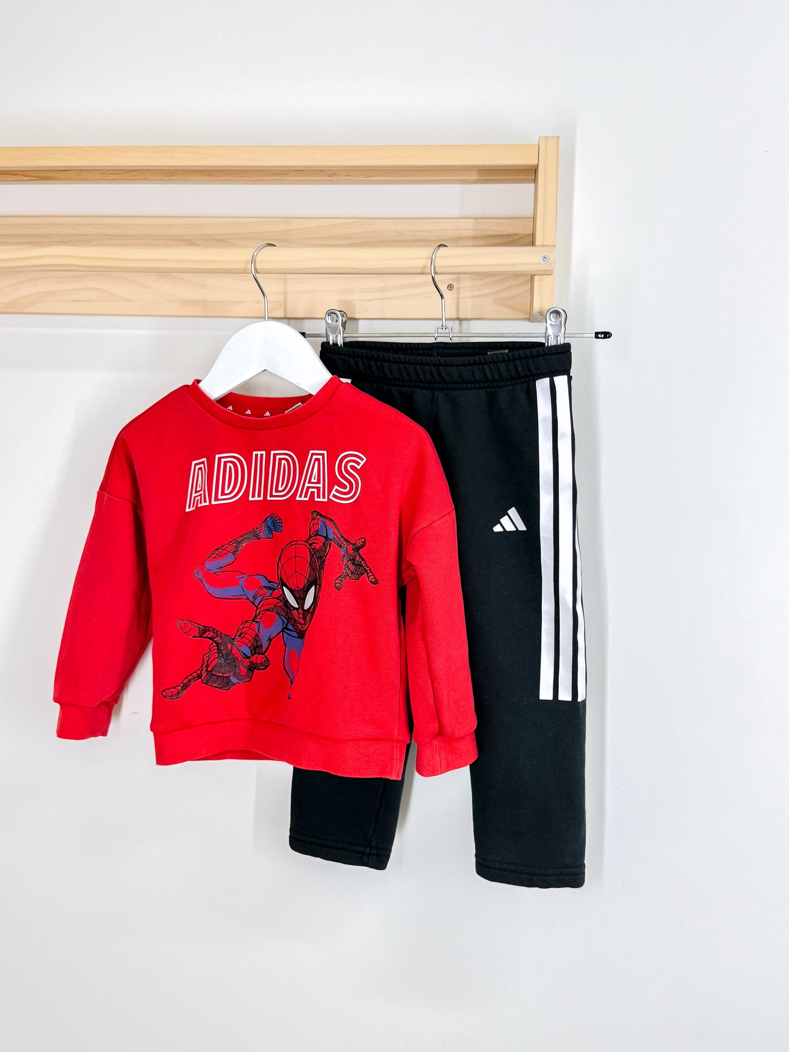 Adidas x Marvel Spider-Man track set (18-24m)