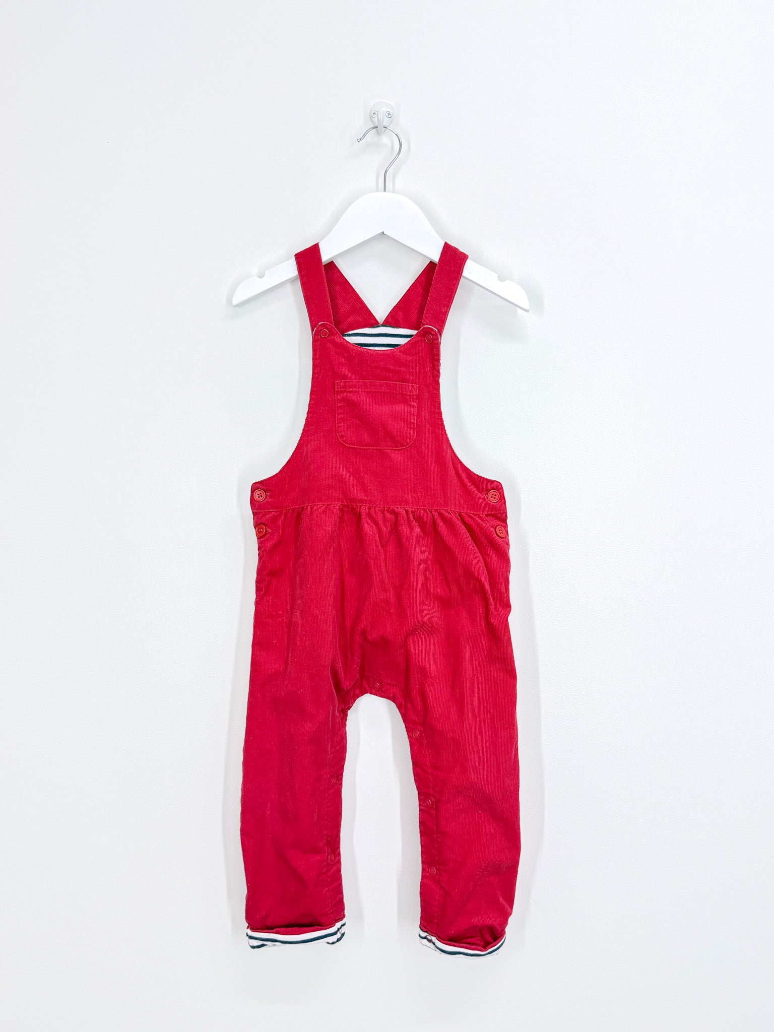 Teeny Weeny pincord overalls (18-24m)