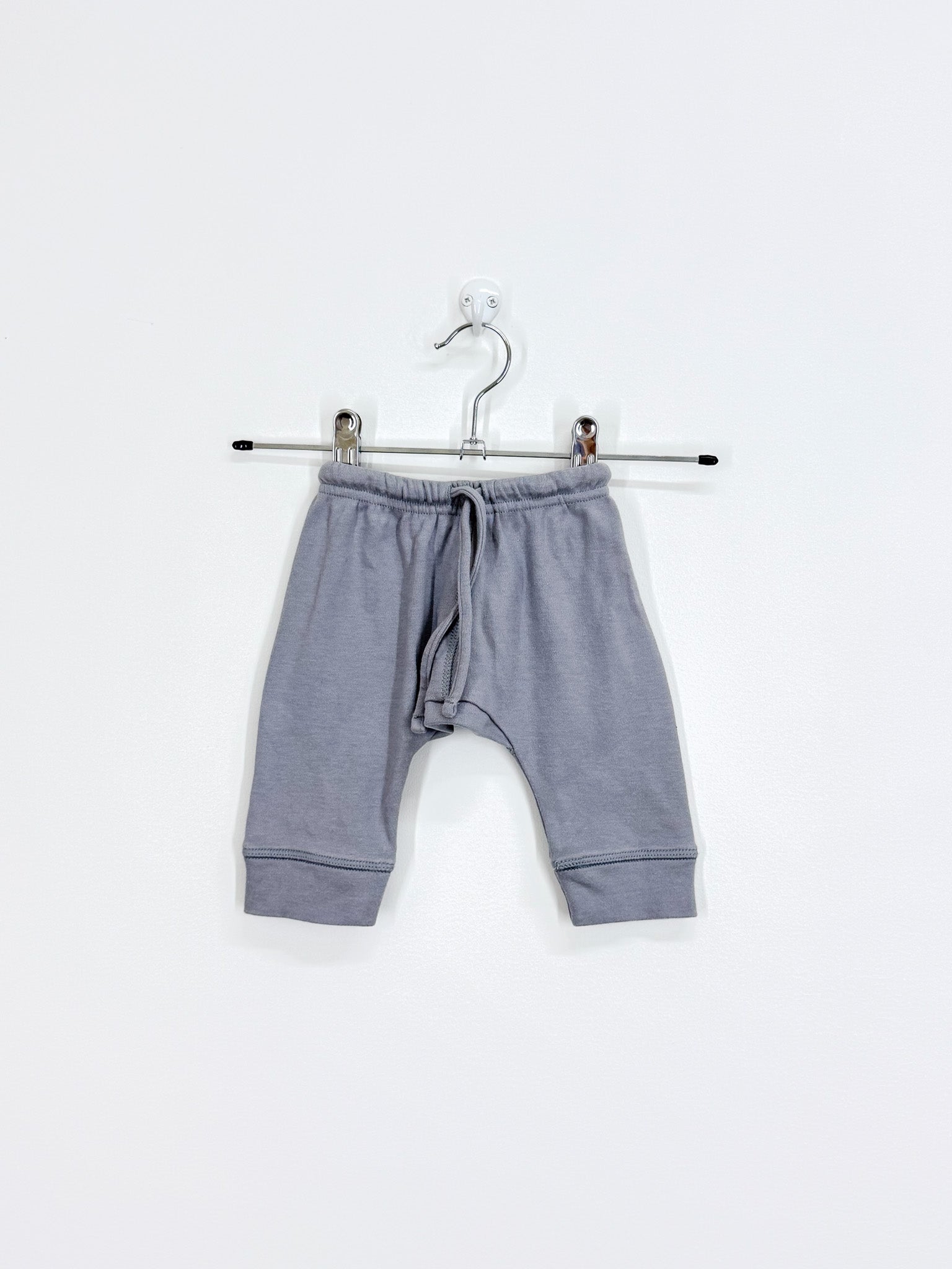 Babu organic drop crotch pants (0-3m)