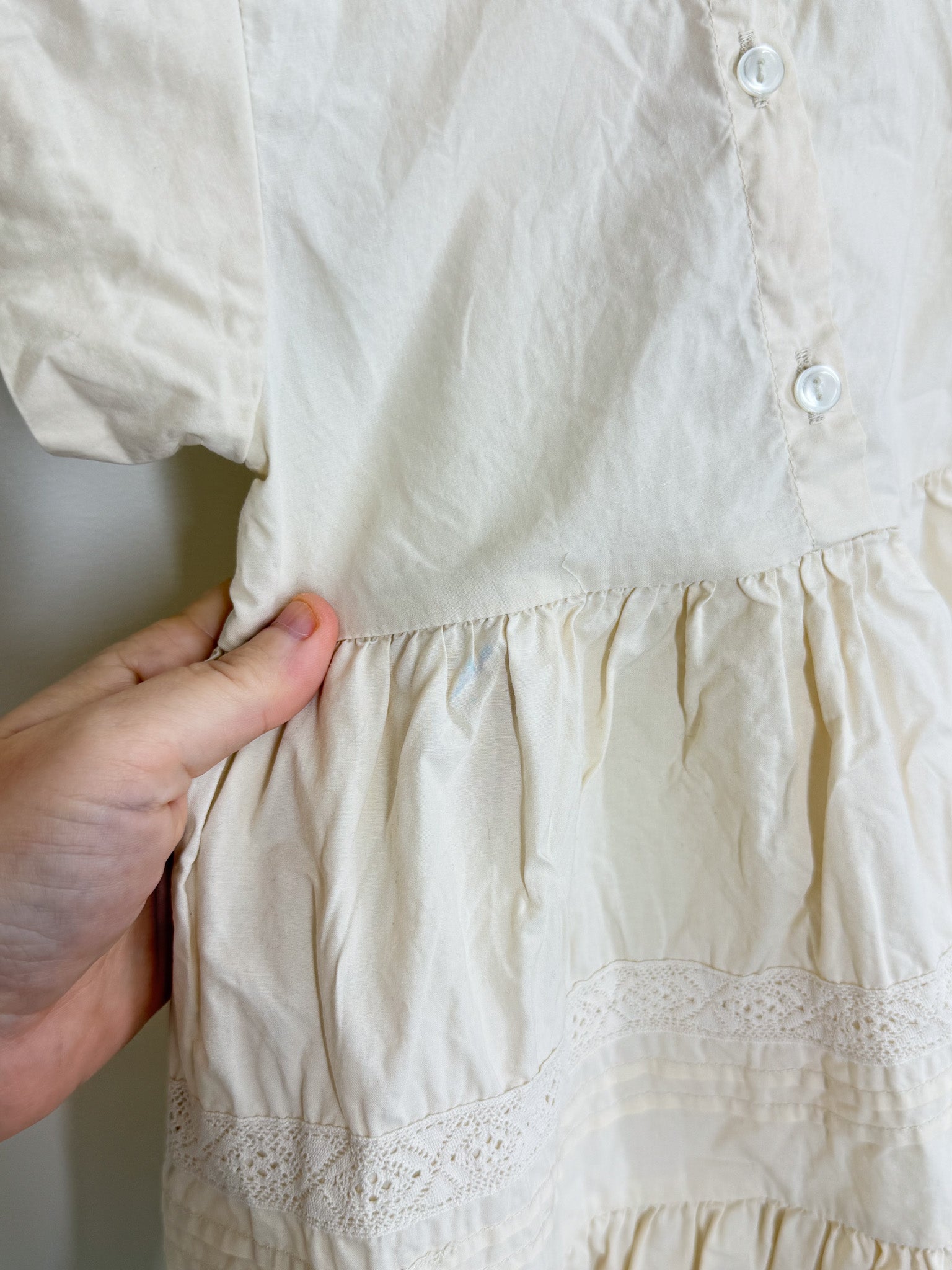 Noralee goldie dress + bloomers set - ivory (2y)
