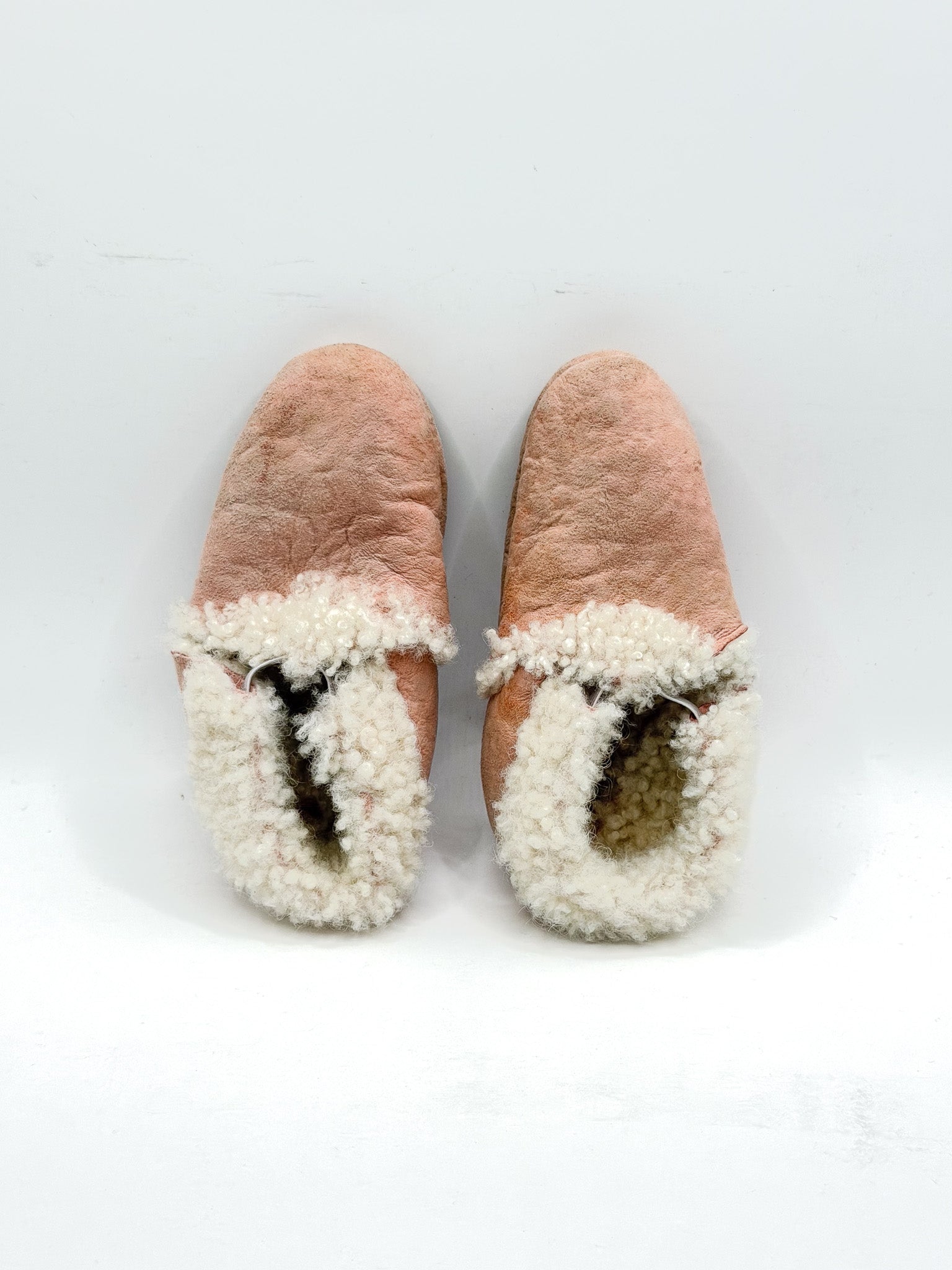 Nature Baby lambskin booties (6-12m)