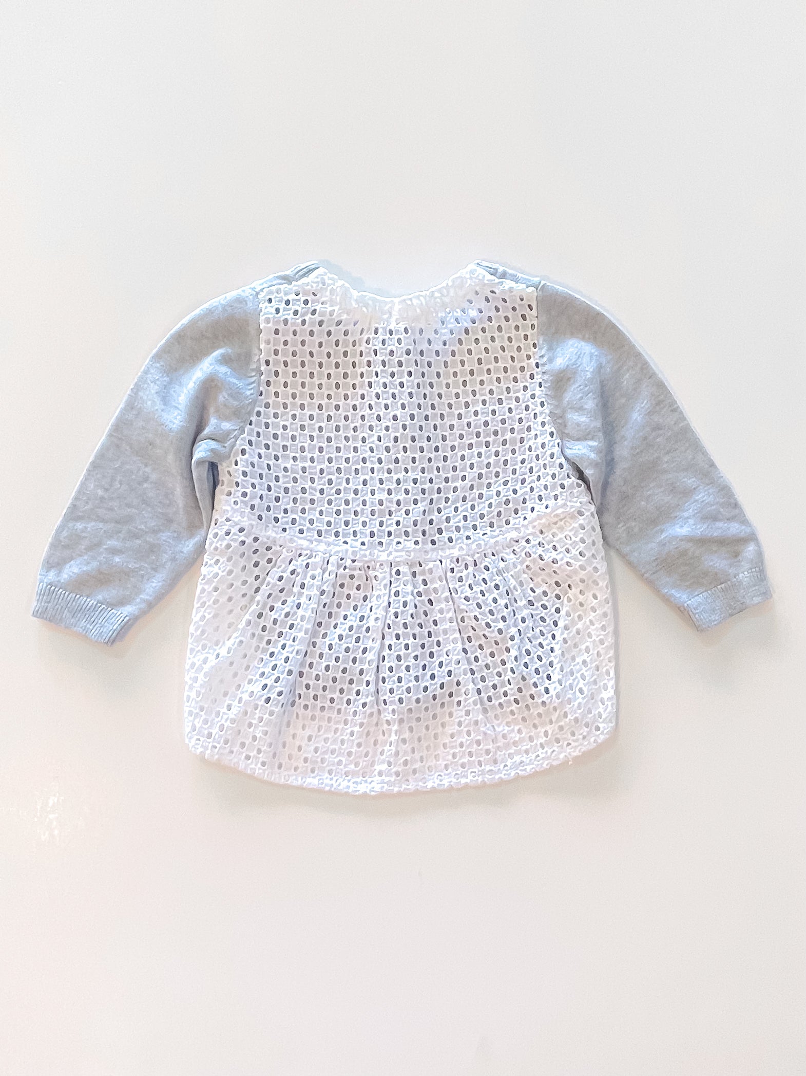 Country Road broderie backed knit cardigan (6-12m)