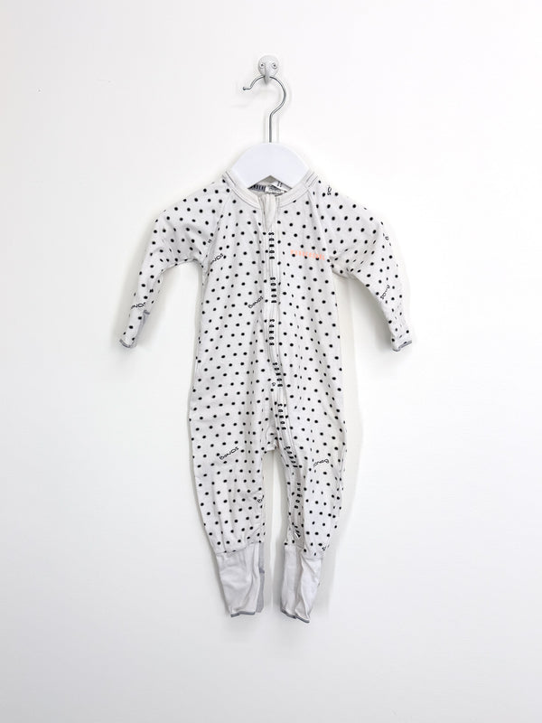 Bonds wondercool wondersuit - white suns (3-6m)