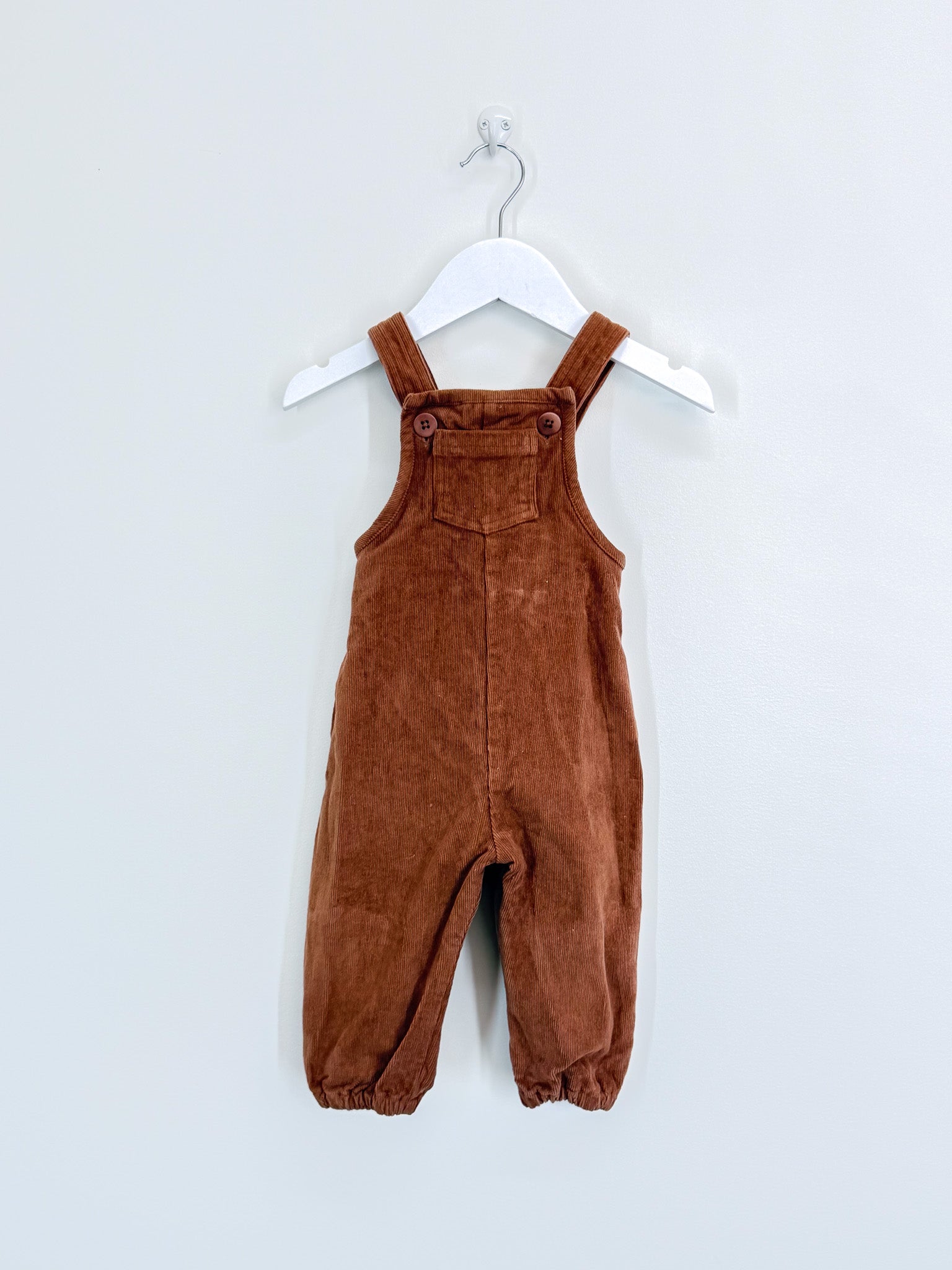 Nature Baby organic tipper overalls (6-12m)