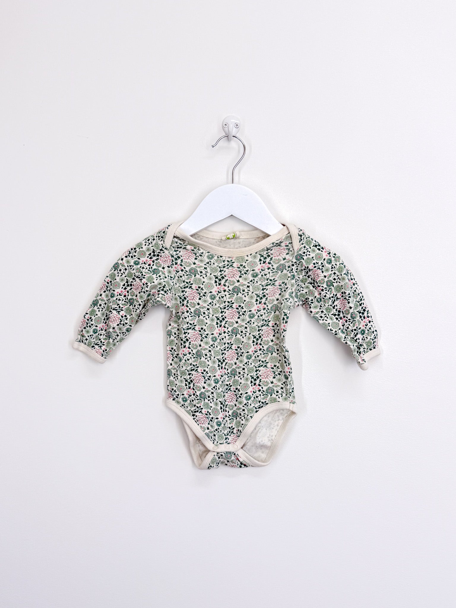 Nature Baby organic bodysuit - willow (3-6m)