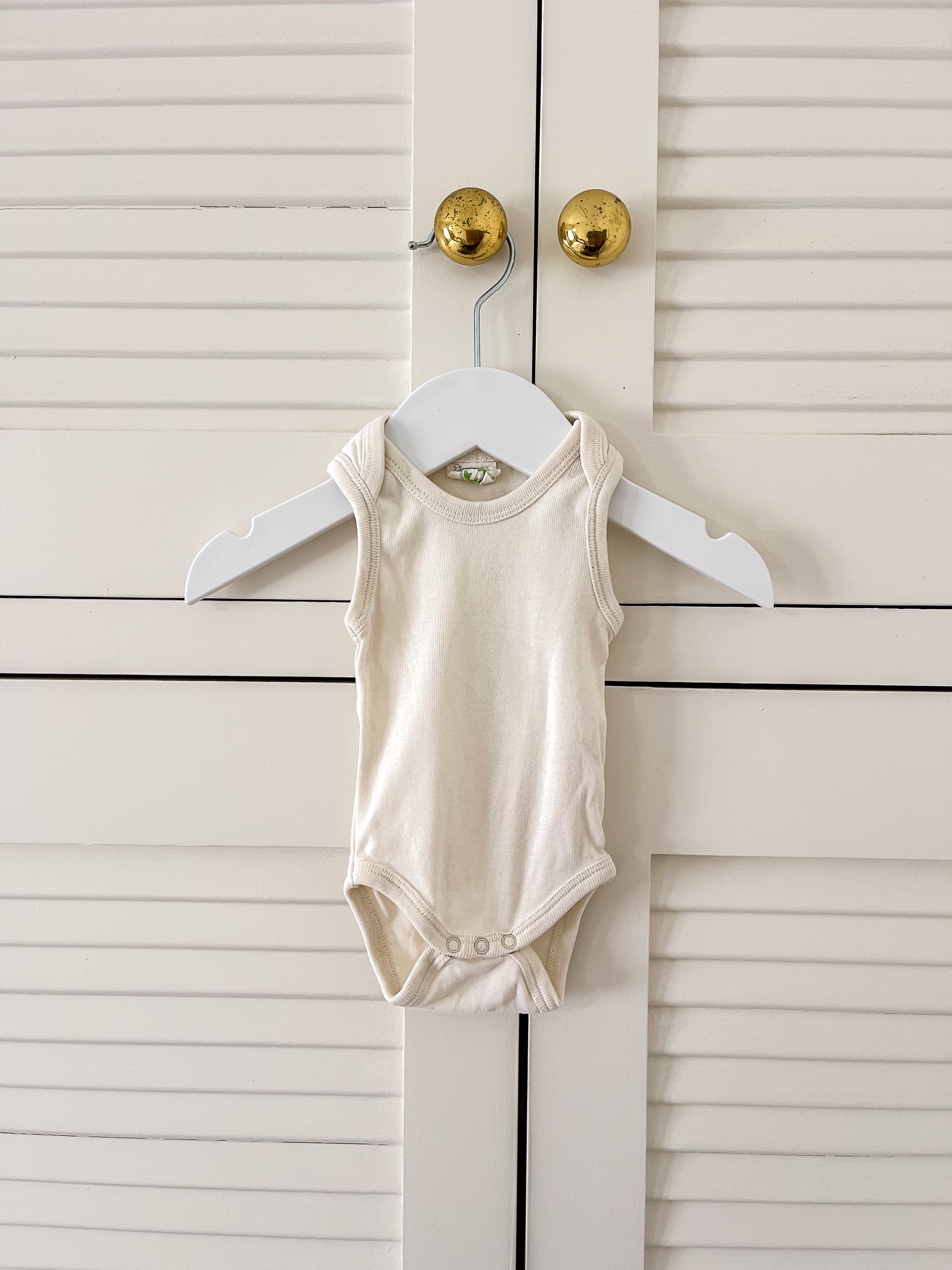 Nature Baby organic singletsuit - natural (0-3m)