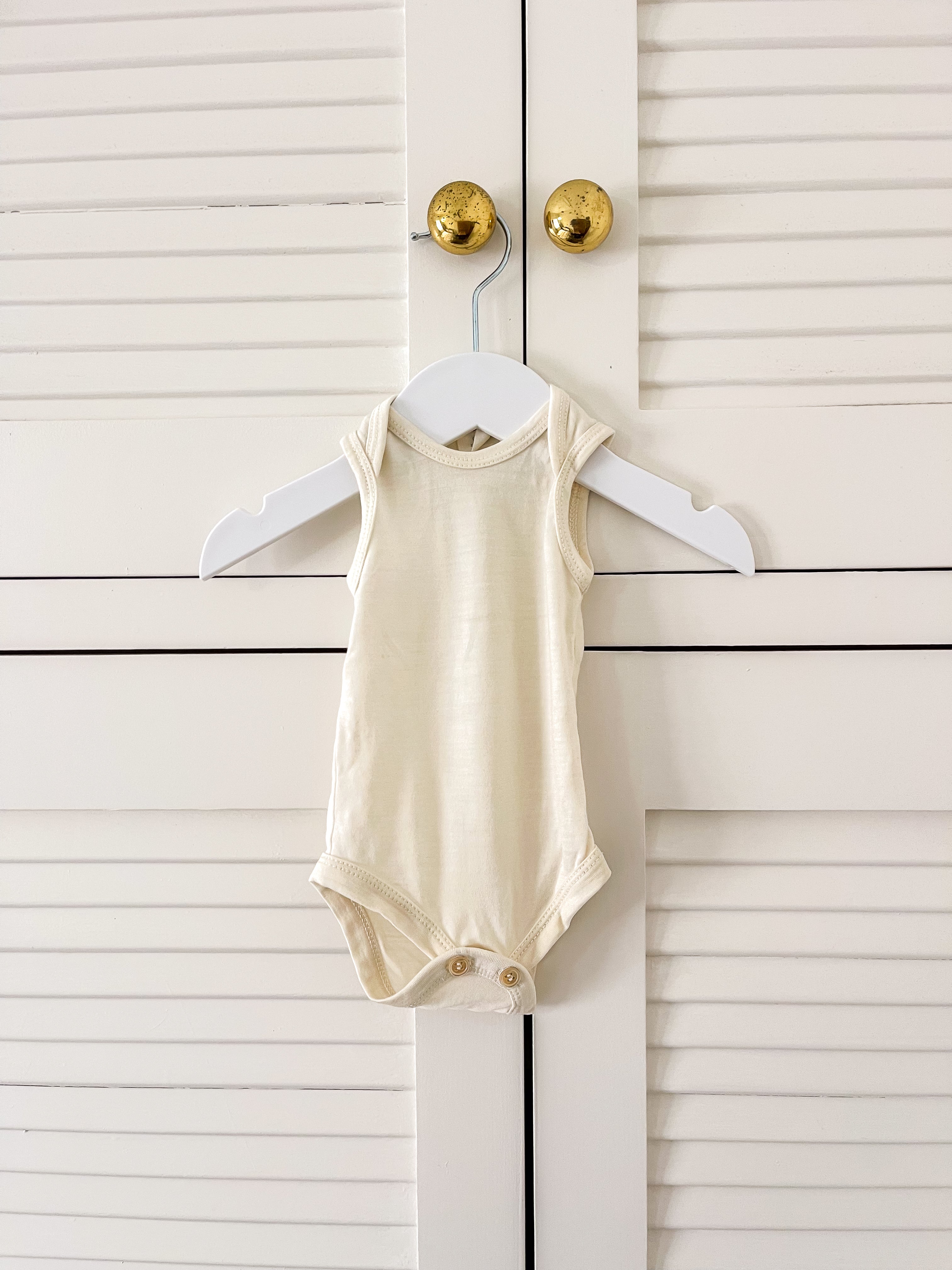 Nature Baby merino singletsuit - natural (newborn)