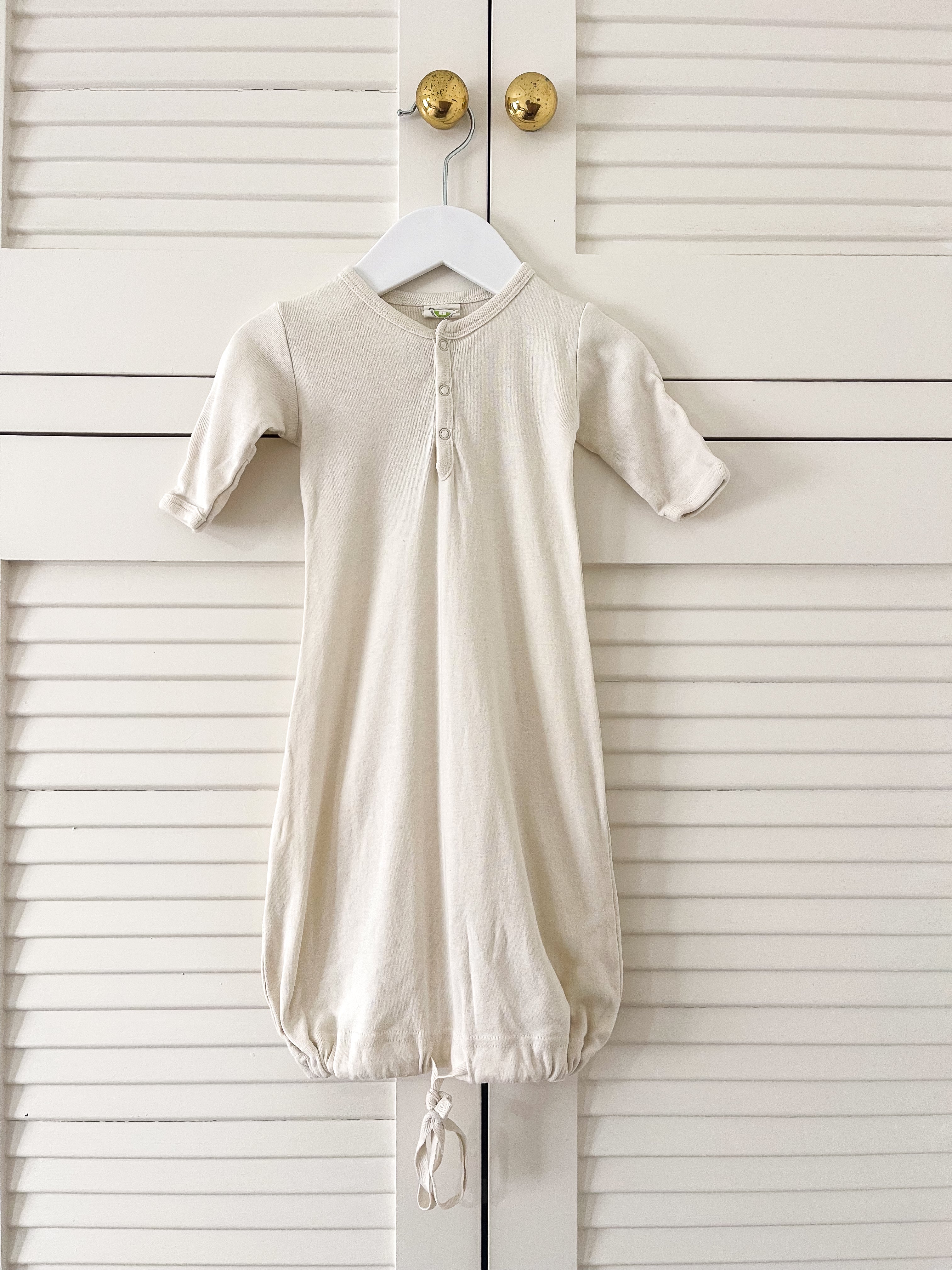 Nature Baby organic sleep gown - natural (newborn)