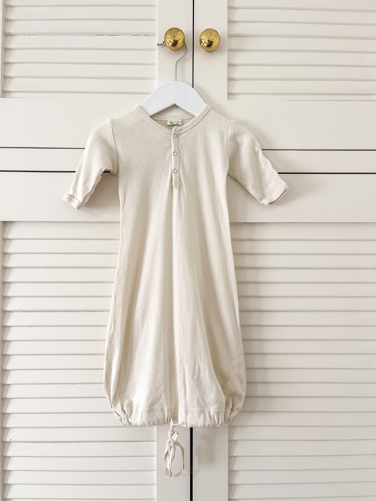 Nature Baby organic sleep gown - natural (0-3m)