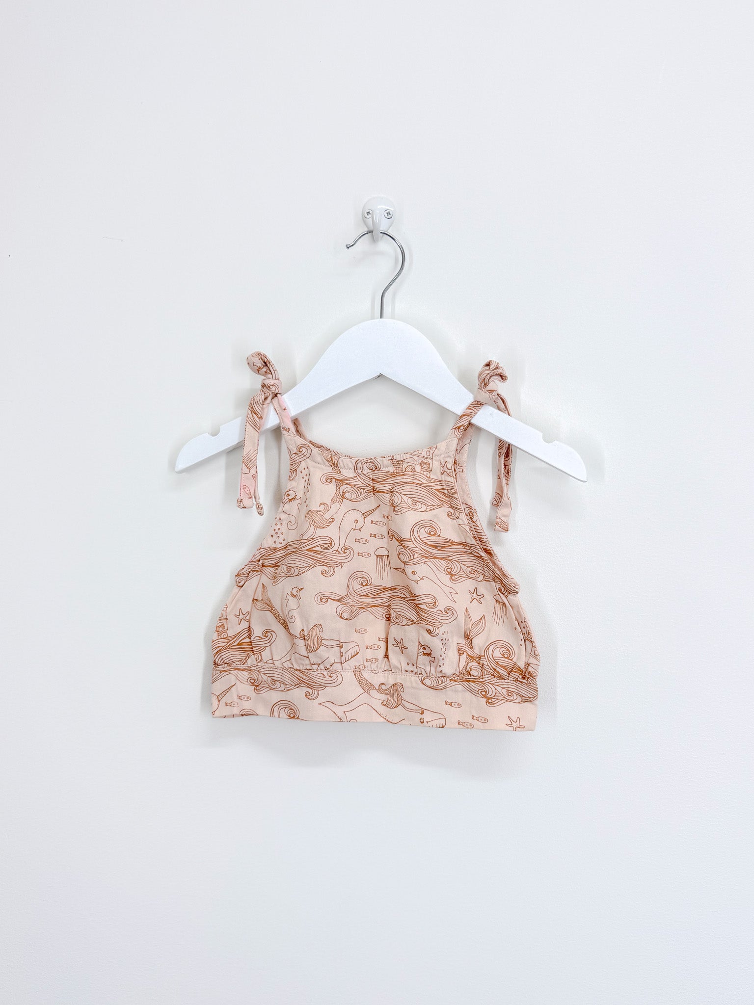Burrow & Be organic under the sea tank top (6-12m)