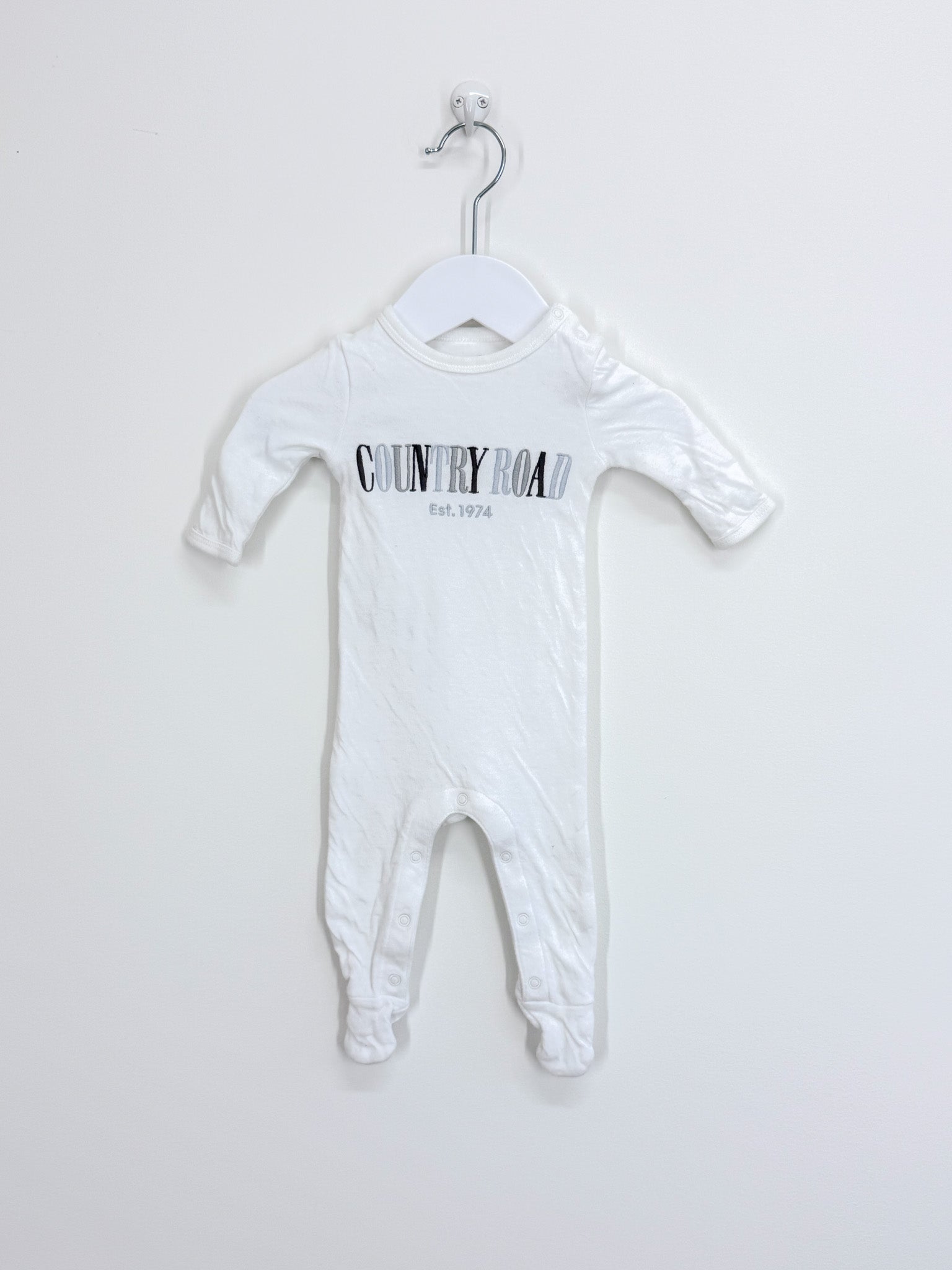 Country Road Heritage organic jumpsuit (newborn)