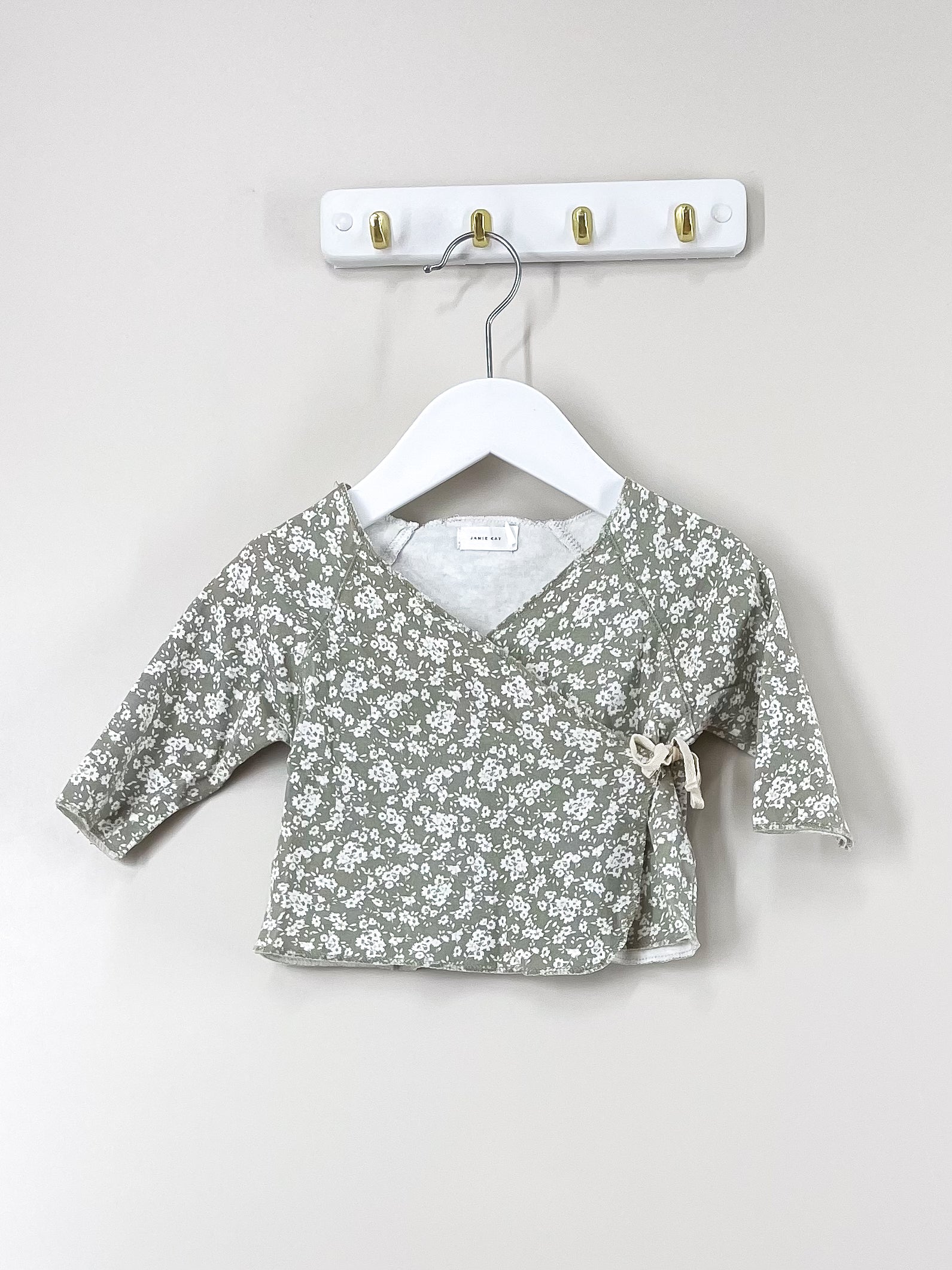 Jamie Kay organic wrap top (6-12m)