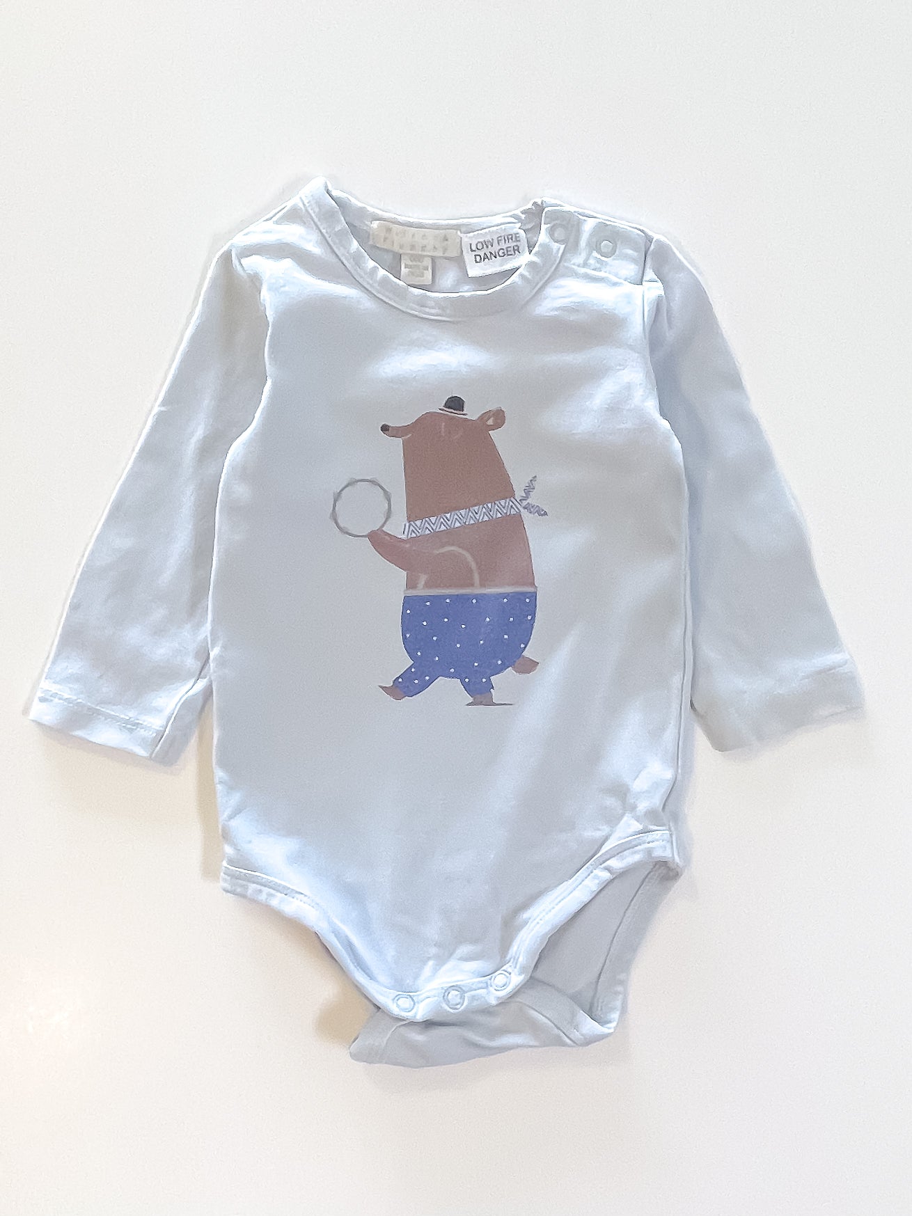 Wilson & Frenchy circus bear bodysuit (0-3m)