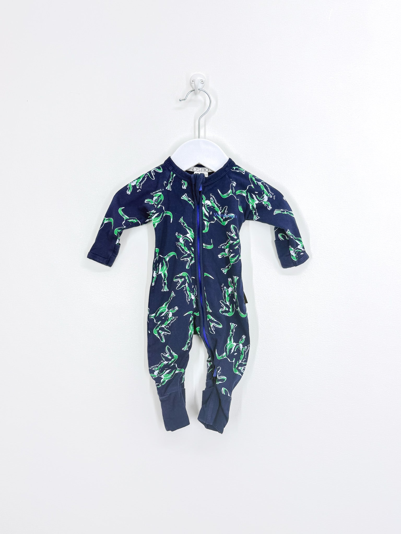 Bonds wondersuit - t-rex (Newborn)