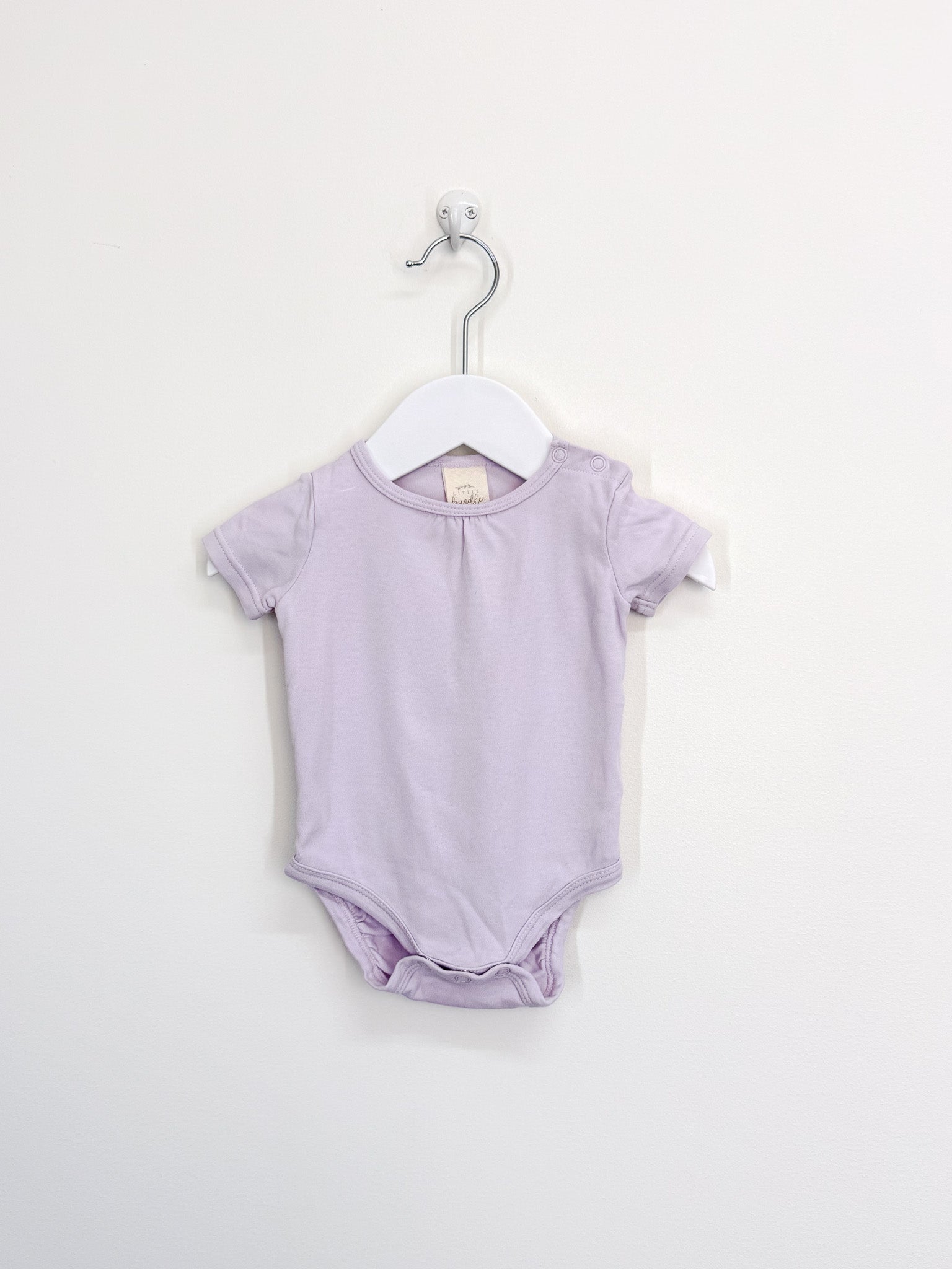 Little Bundle lilac bodysuit (0-3m)