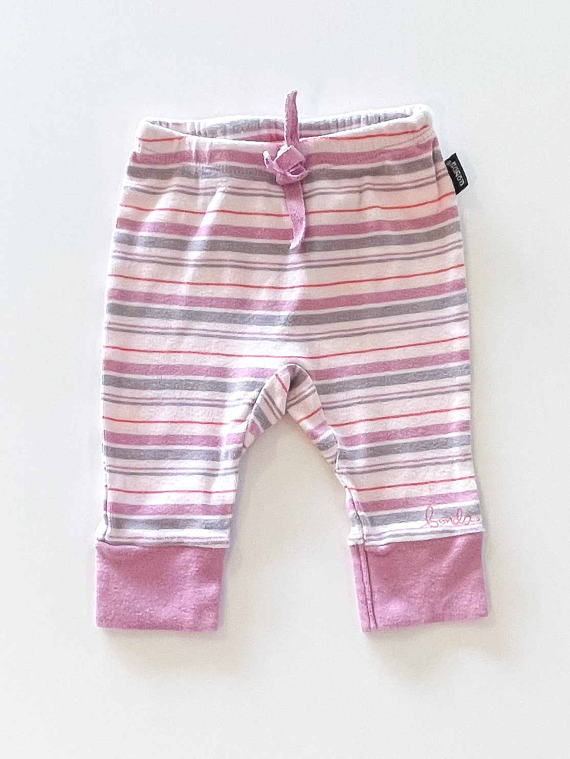 Bonds striped leggings (3-6m)