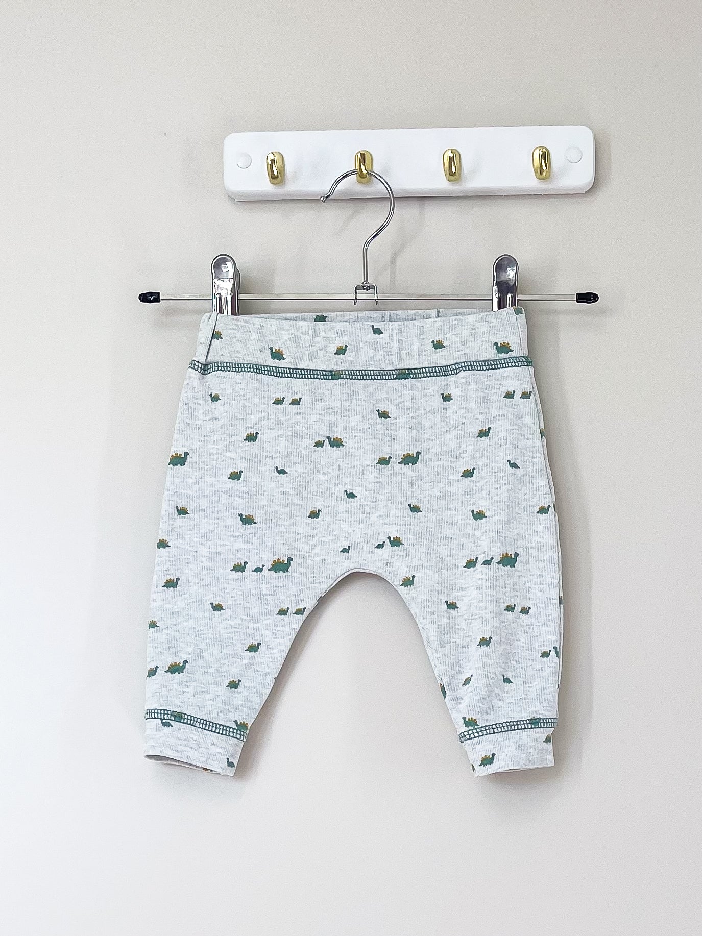 Fox & Finch dino leggings (0-3m)