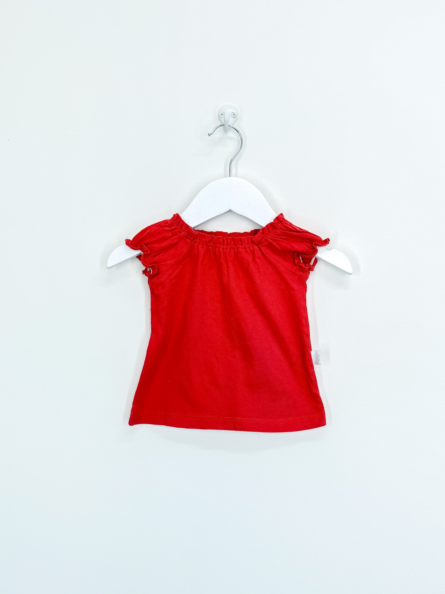 Babu puff sleeve tee (0-3m)