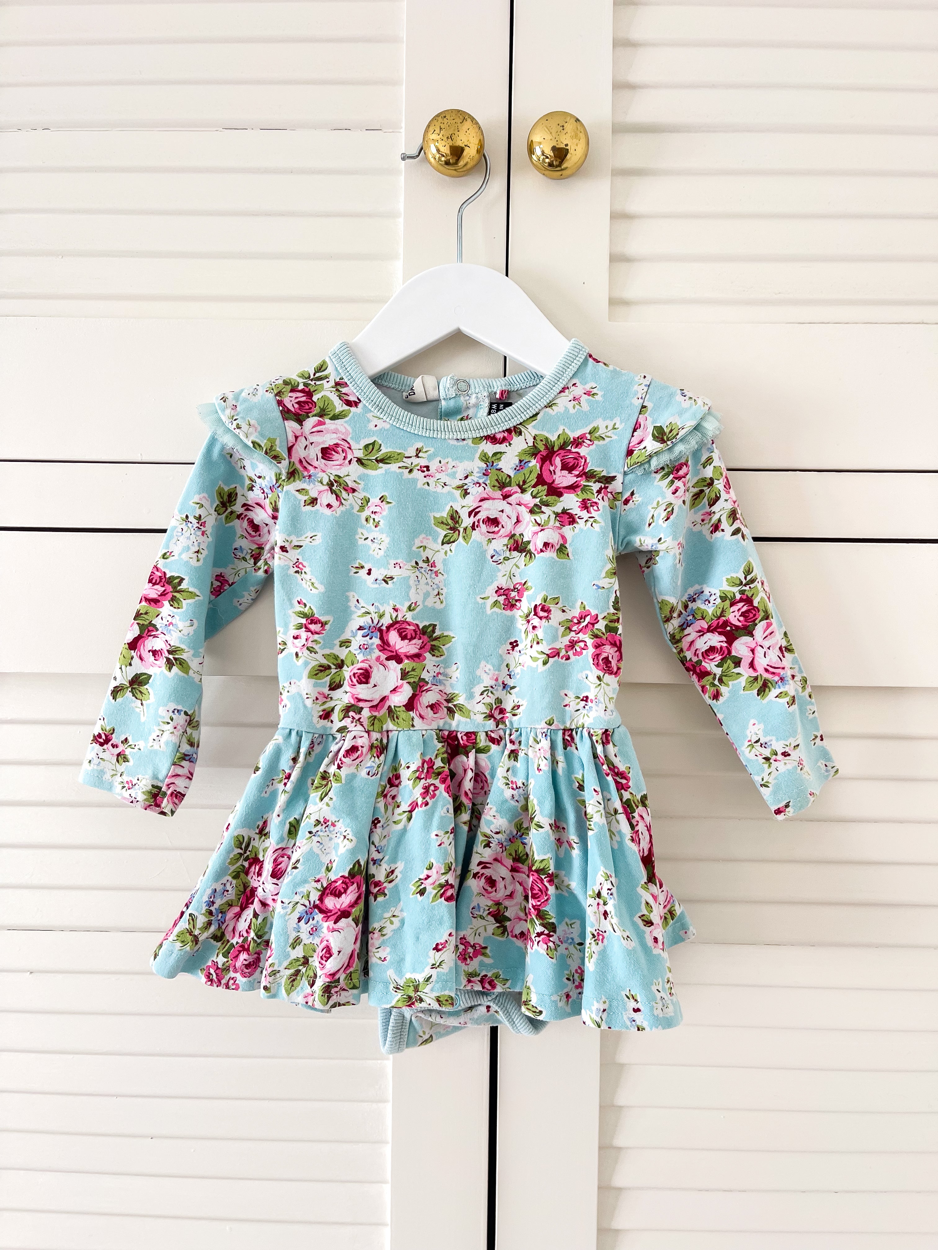 Rock Your Baby bodysuit waisted dress (12-18m)