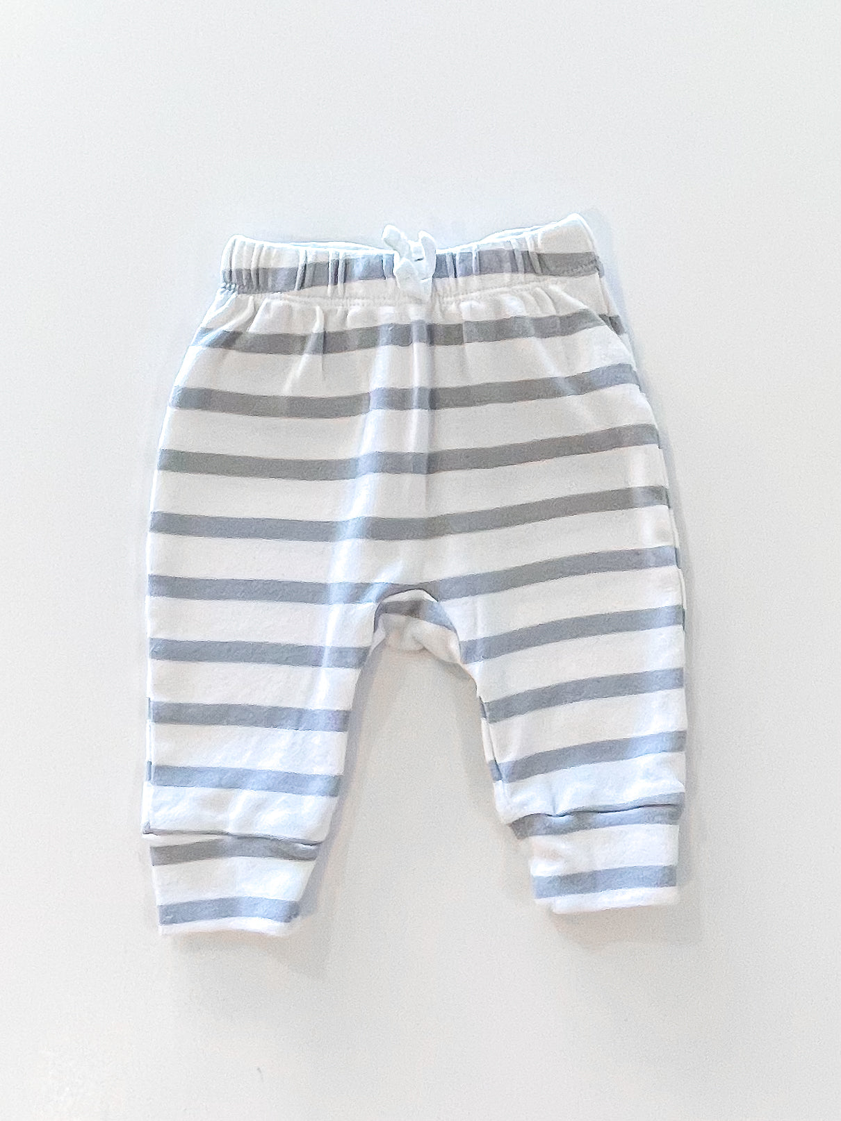 Little Bundle stripe leggings (0-3m)