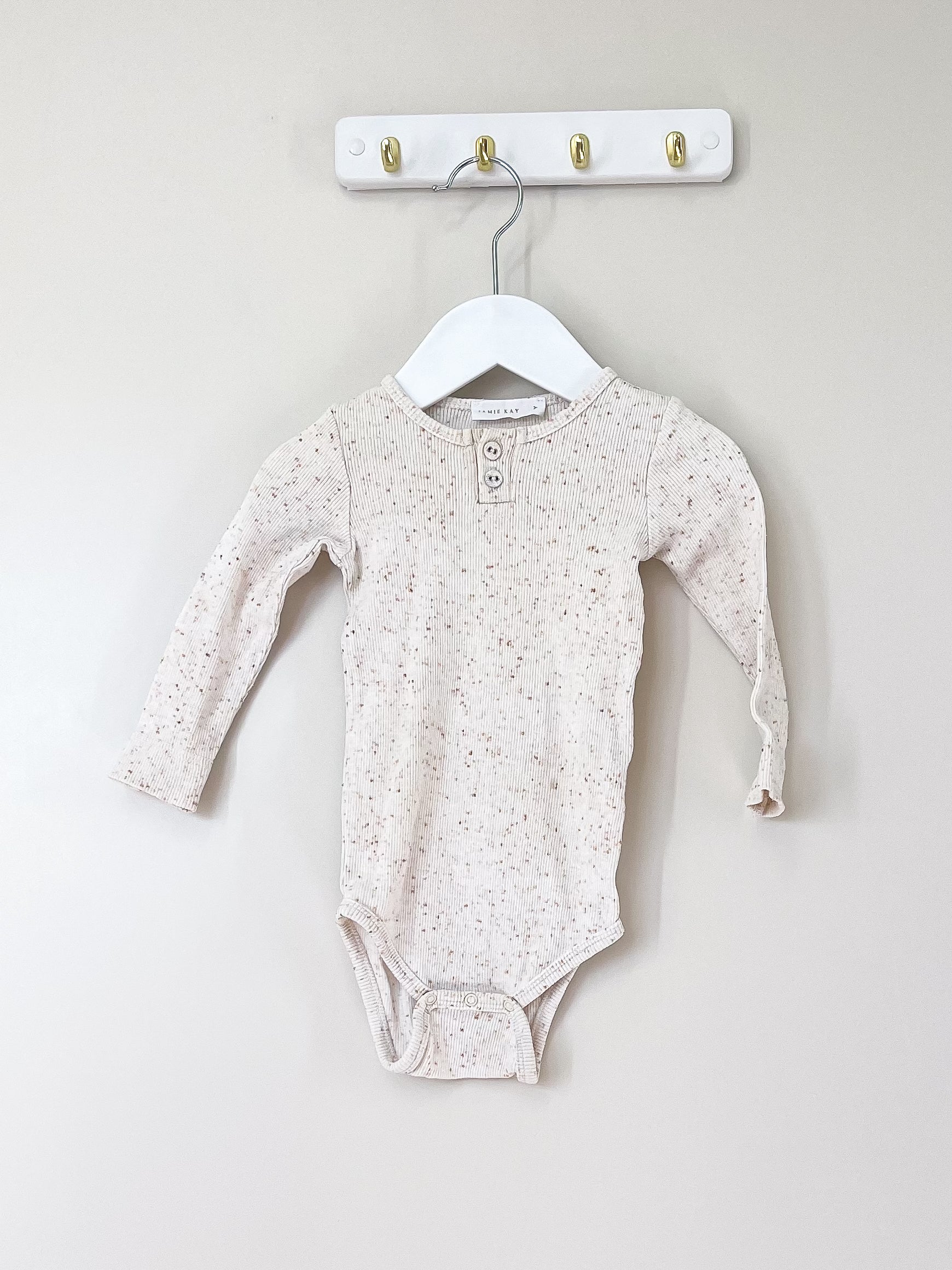 Jamie Kay organic rib bodysuit (1y)