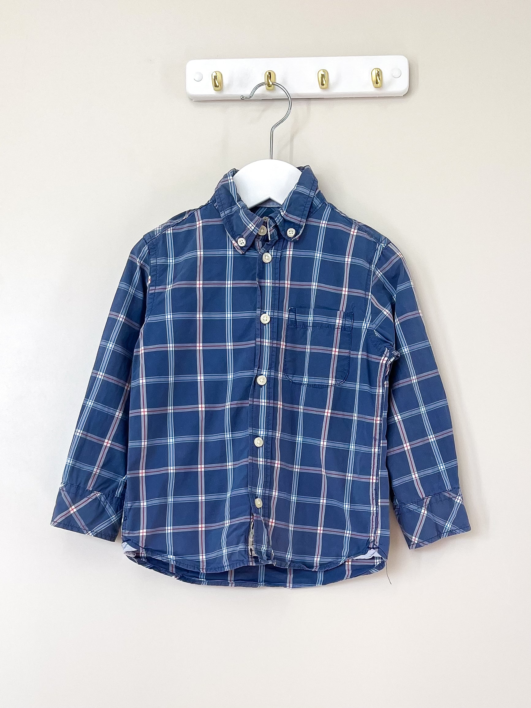 H&M logg plaid shirt (3y)